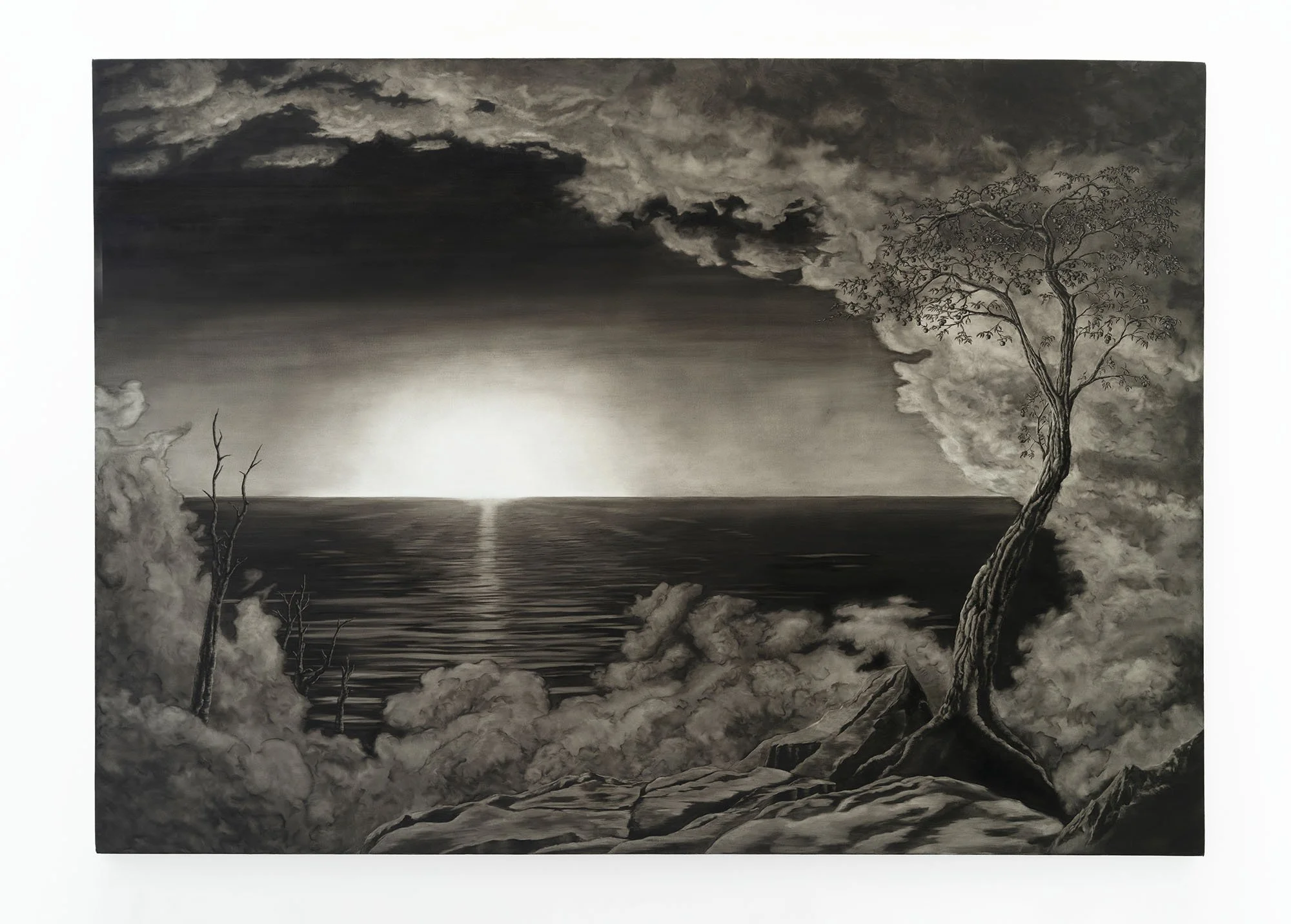  Sunset from the Next Realm  
Oil on canvas 
213 × 153 cm 
£15,500 
 