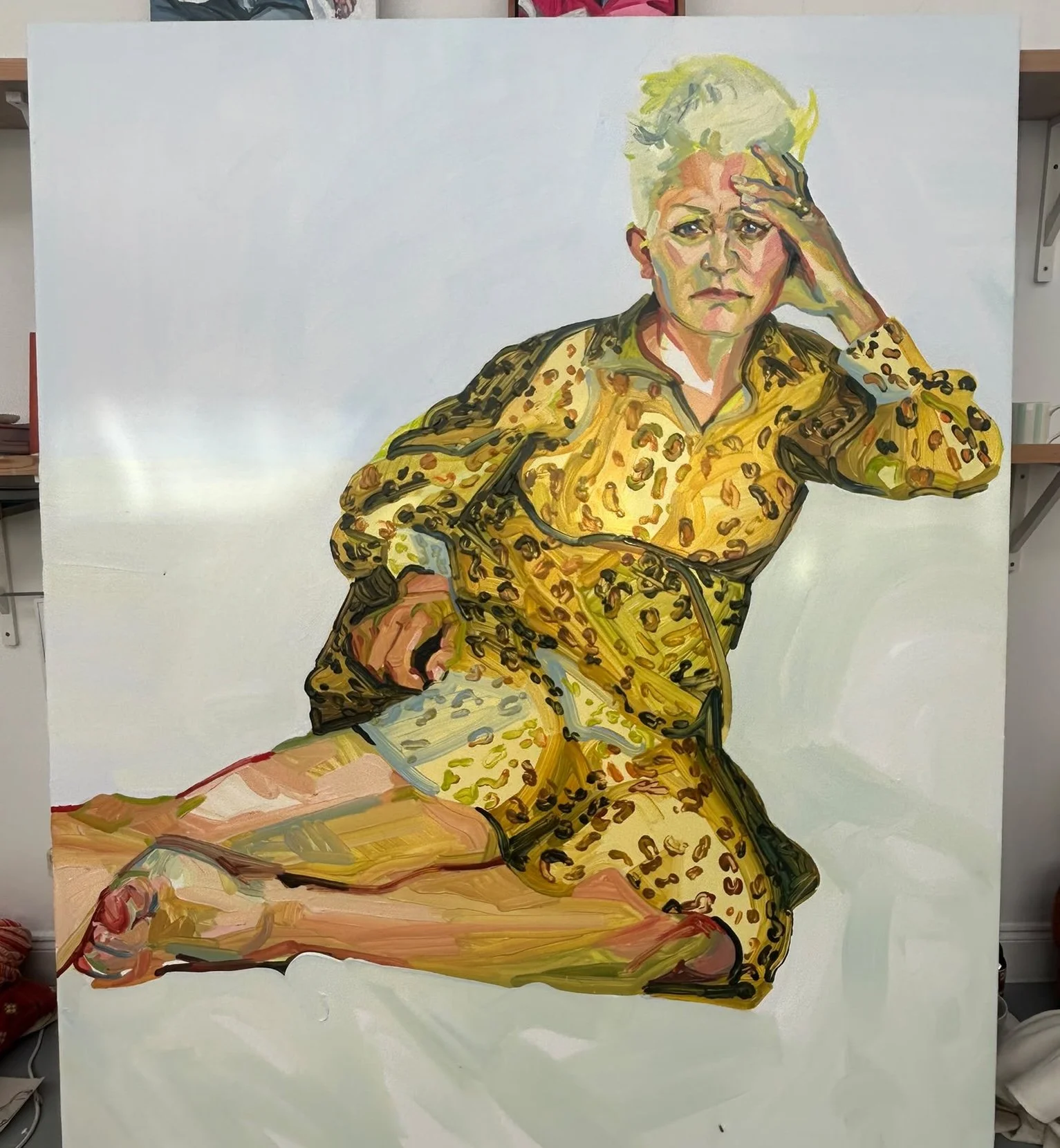  Mum  
Oil on linen 
160 x 200 cm 
£ [PRICE] ex. VAT 
 