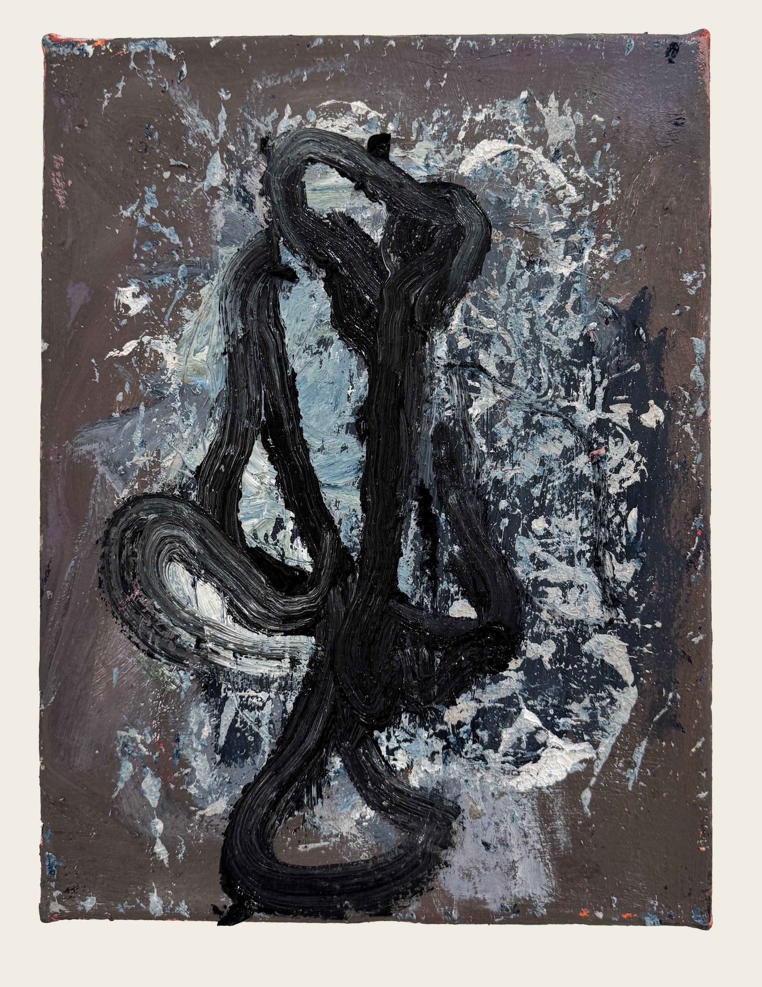  Rough Ground Ventures, 2025  
Oil on canvas 
31 × 23 cm 
£ 1,800.00 ex. VAT 
 
