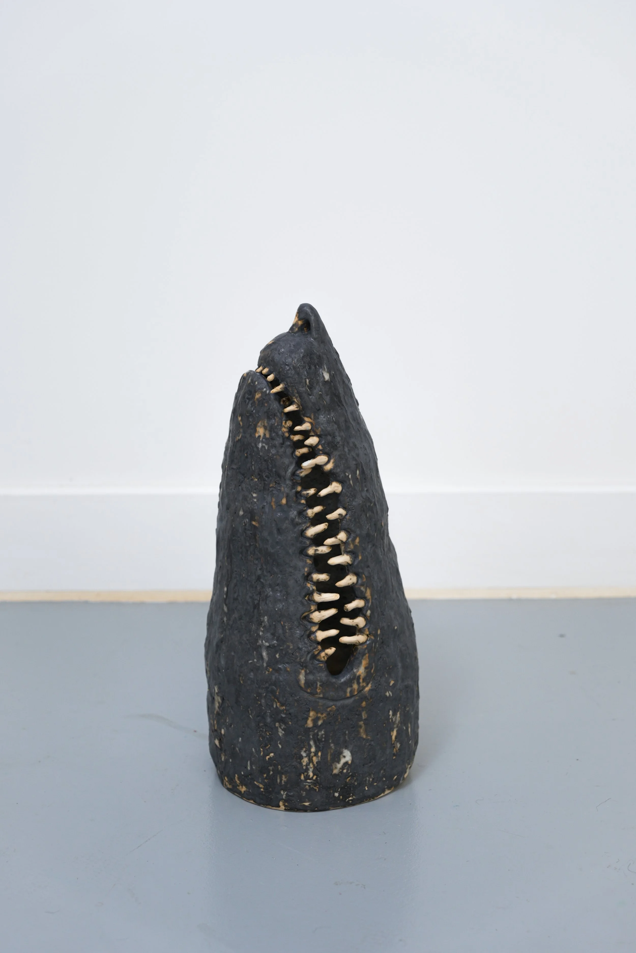 Alex Morante 
 Something Lies Dormant Inside, 2026  
Glazed stoneware 
51 x 20 x 20 cm 
£1,800 
 