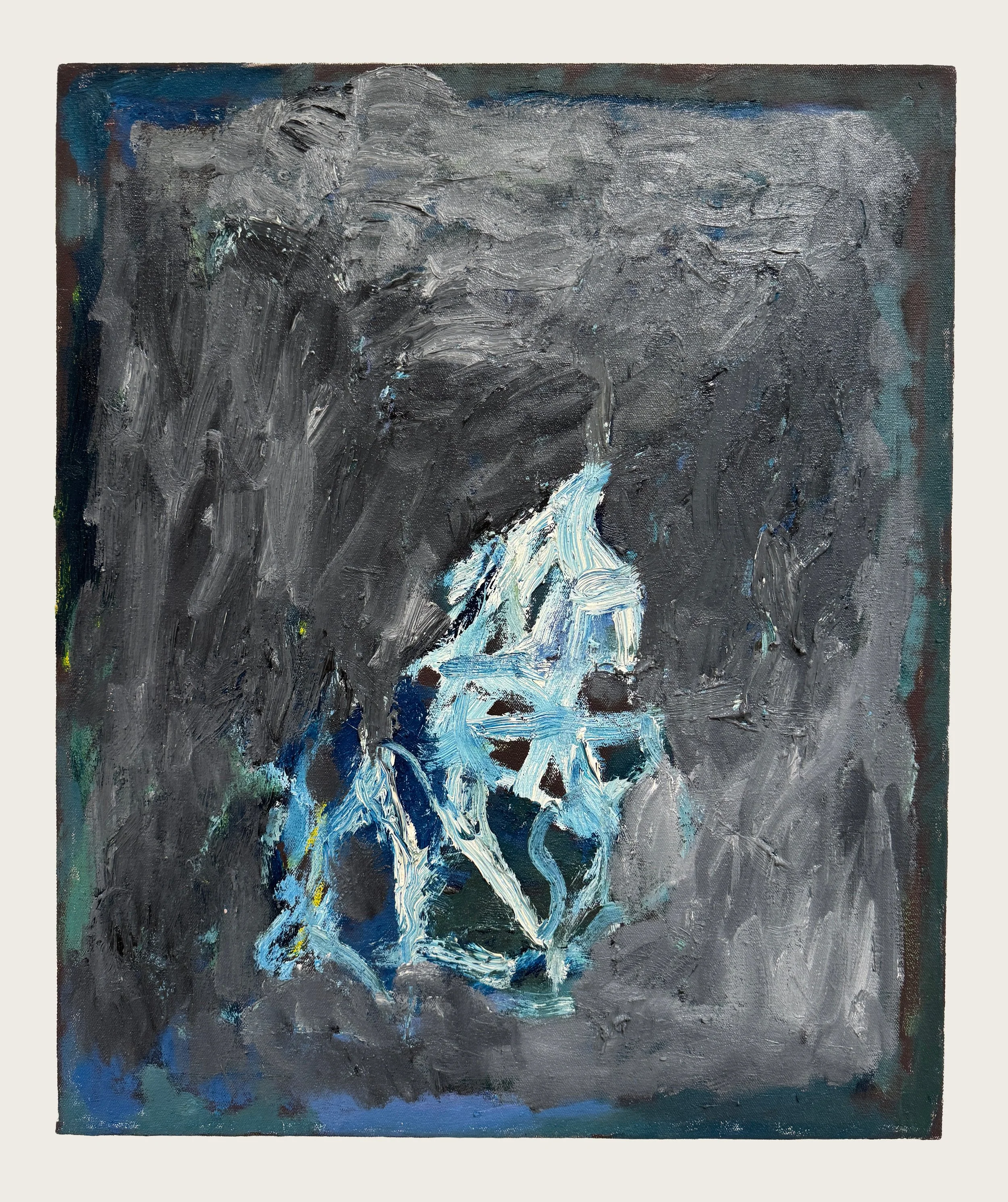  3 A.M, 2025  
Oil on canvas 
61 × 51 cm 
£ 3,700.00 ex. VAT 
 
