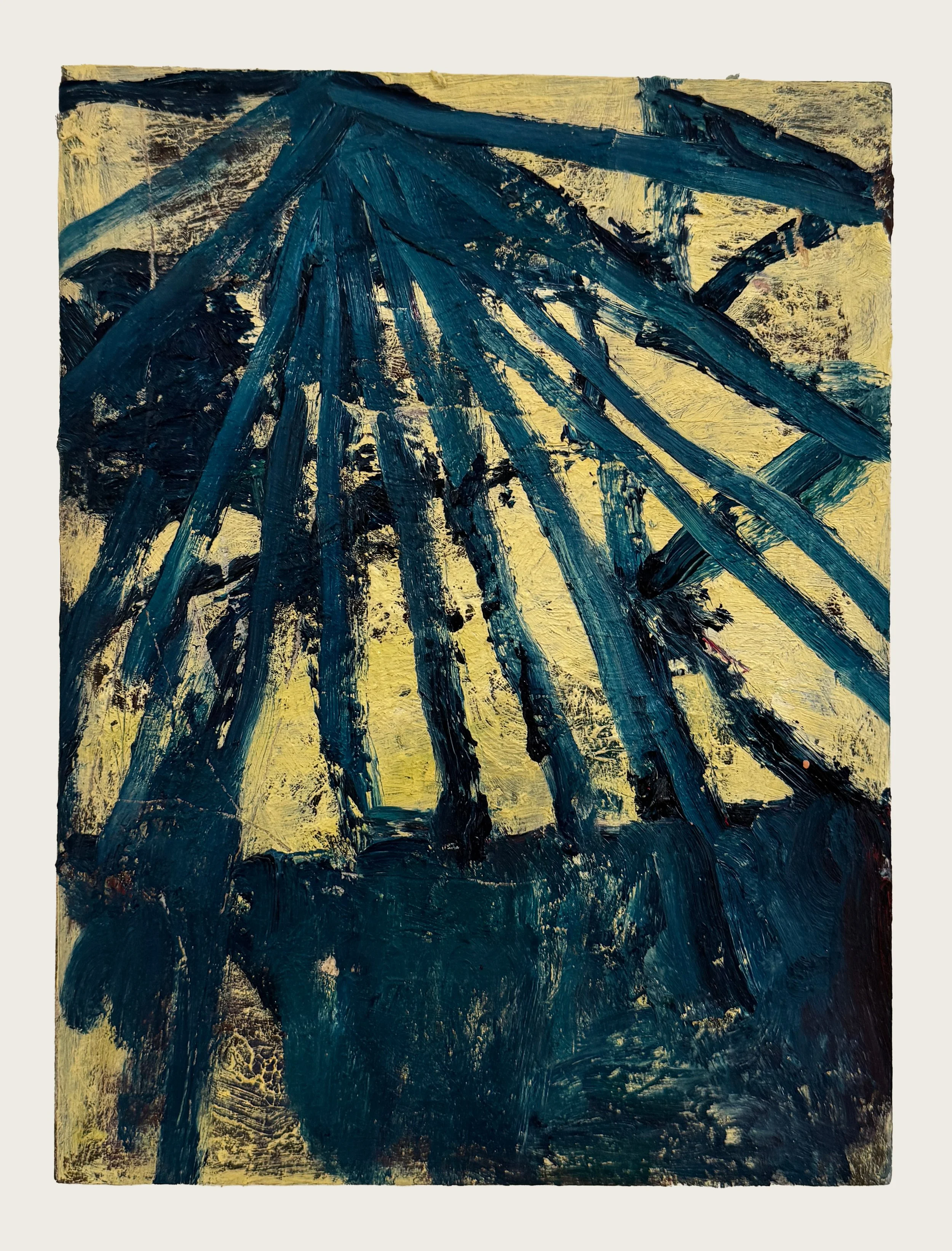  Shadow for D.M, 2025  
Oil on canvas 
30 × 23 cm 
£ 1,800.00 ex. VAT 
 
