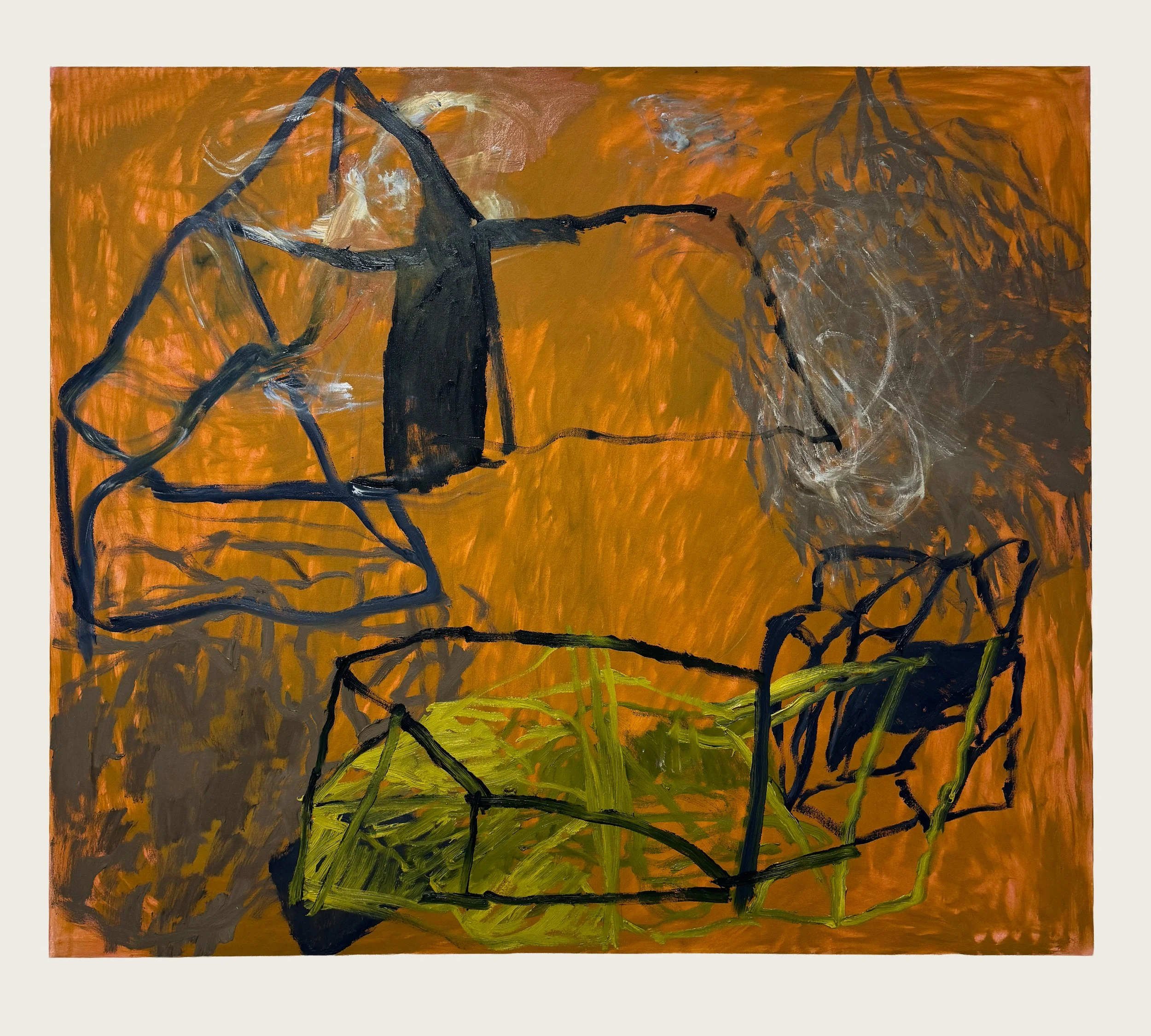  The Feeling Of Rest, 2026  
Oil on canvas 
160 × 140 cm 
£ 10,000.00 ex. VAT 
 
