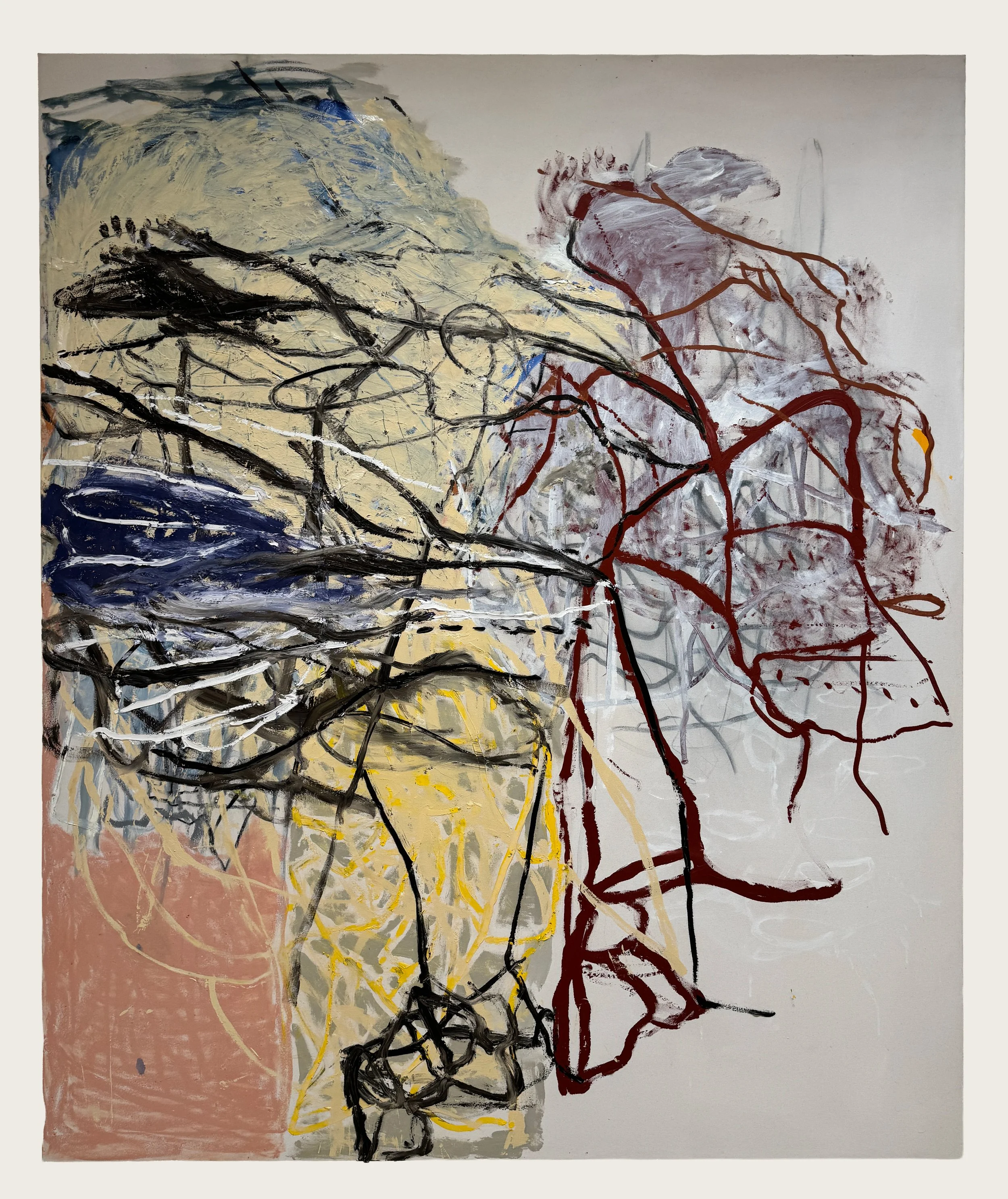  Finding the Pearl, 2025  
Oil on canvas 
210 × 170 cm 
£ 12,500.00 ex. VAT 
 
