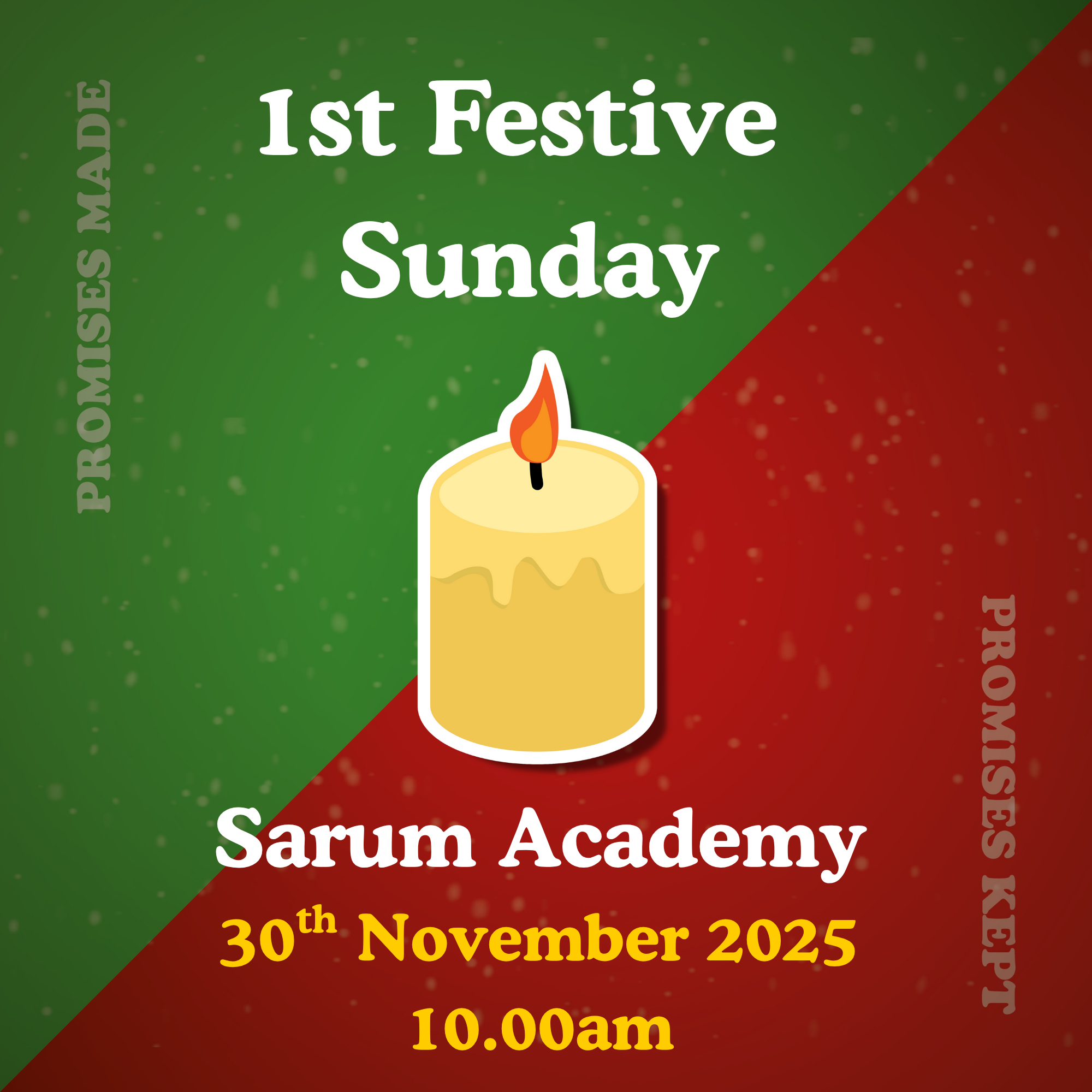 1st Festive Sunday 