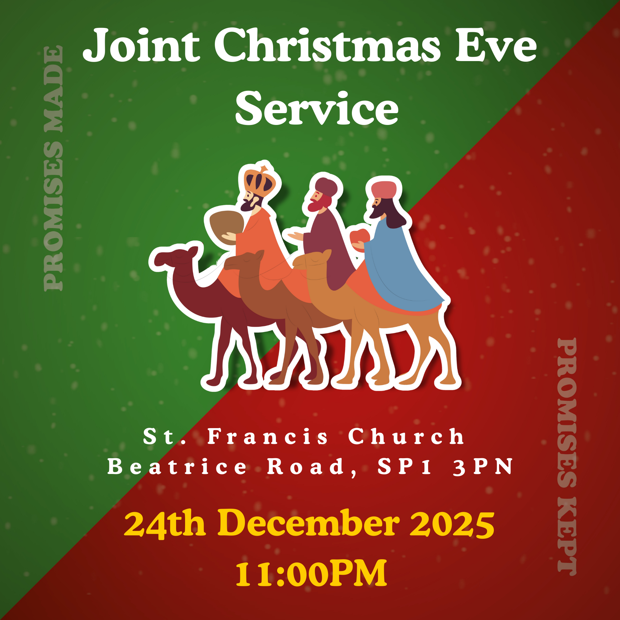 Joint Christmas Eve Service