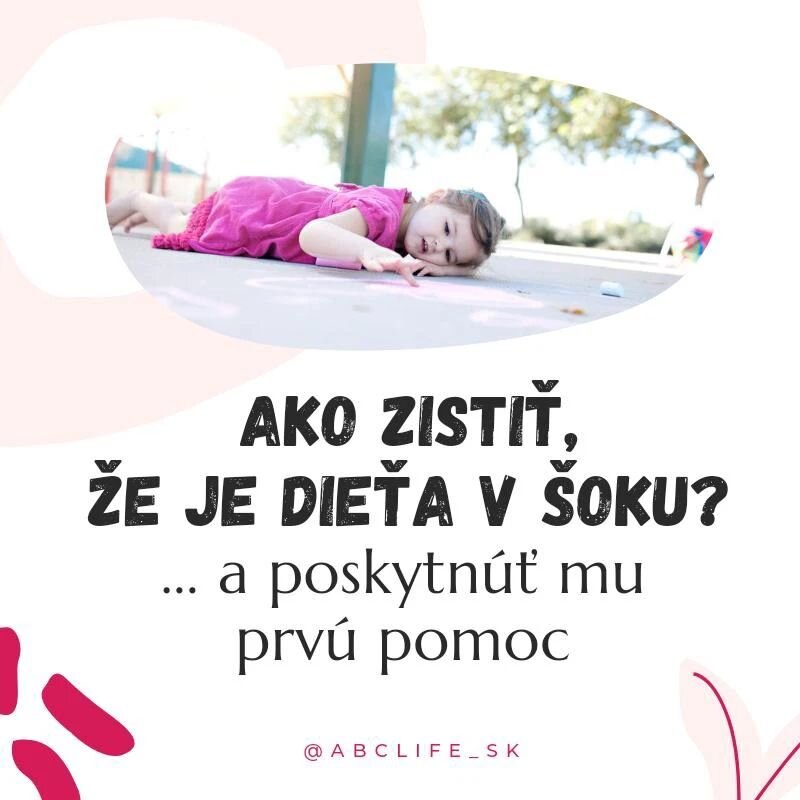 ⚠️ D&Ocirc;LEŽIT&Eacute; info, ktor&eacute; sa e&scaron;te oplat&iacute; vedieť v pr&iacute;pade, ak dieťa upadne do &scaron;oku.

👉🏼 S dieťaťom h&yacute;bte čo najmenej (ak to nie je nevyhnutn&eacute;)

❌ Ned&aacute;vajte dieťaťu piť ani jesť, m&o