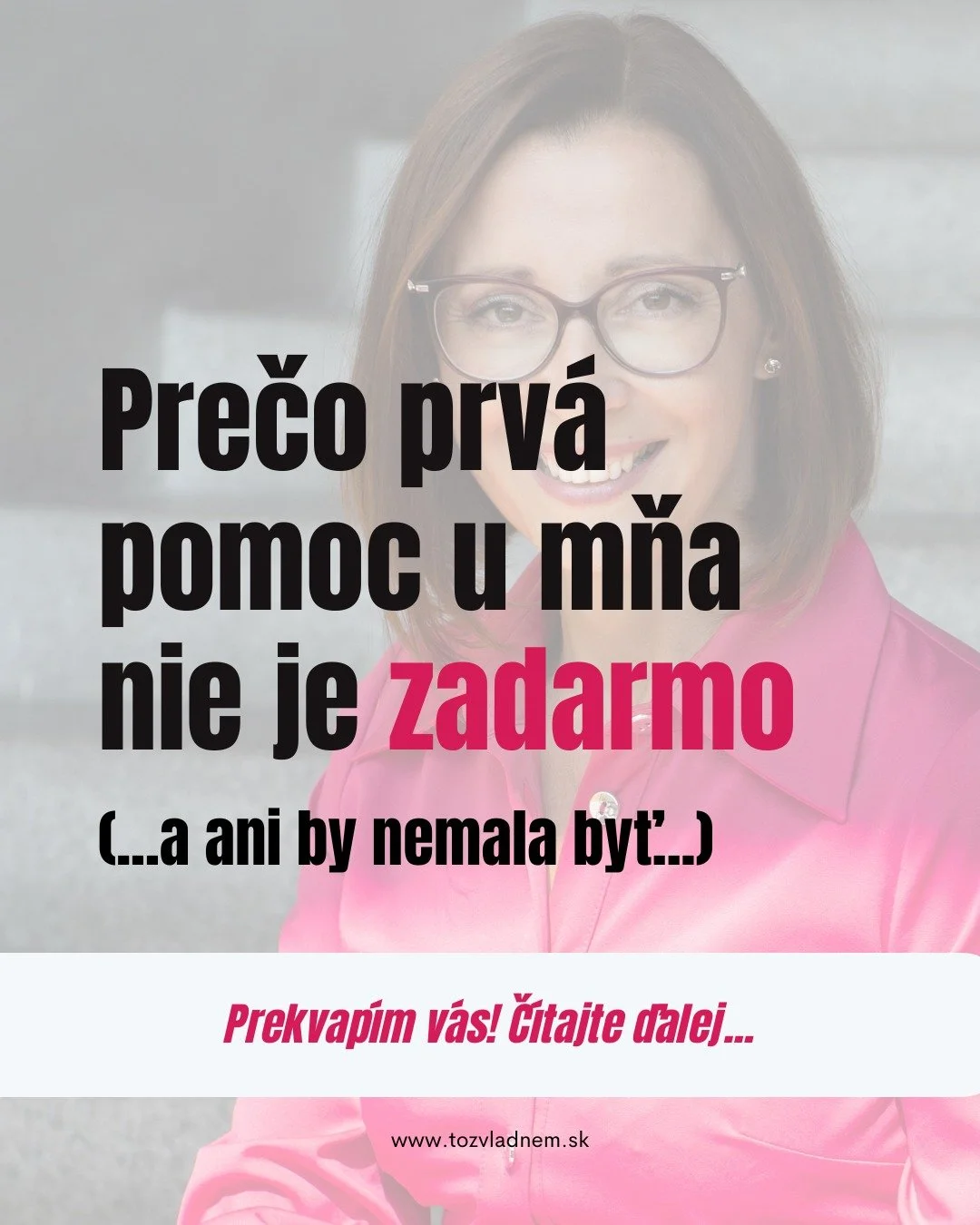 &quot;Prv&aacute; pomoc m&aacute; byť pre v&scaron;etk&yacute;ch a ZADARMO.&quot; &Uacute;primne? Zdvihlo mi to tlak. Lebo viem, že ZADARMO je často NADARMO.

Ruku na srdce: Zachr&aacute;nia tie screenshoty v gal&eacute;rii va&scaron;e dieťa, keď sa 