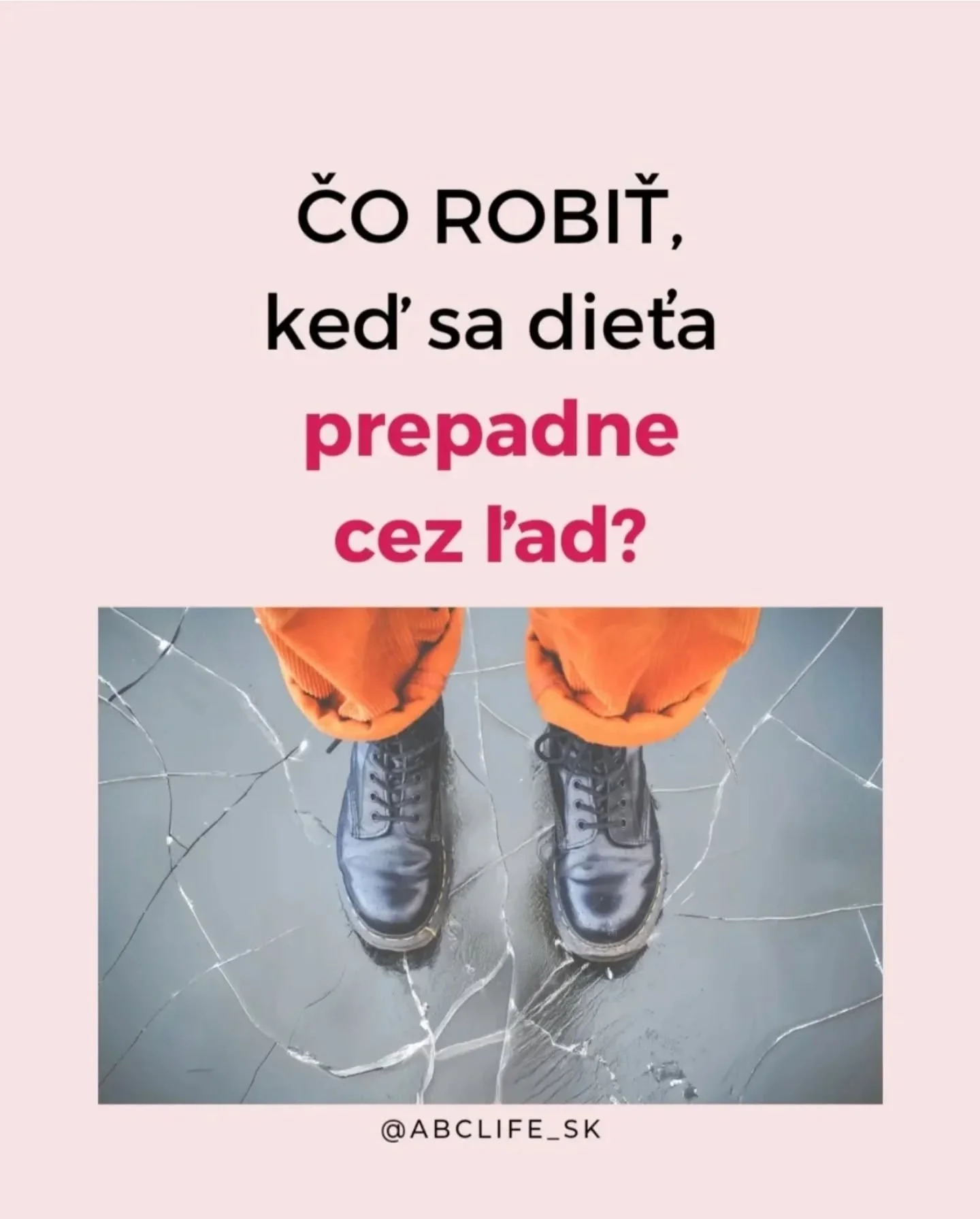 Počujete ten zvuk vonku?
To je odm&auml;k 💧

Stač&iacute; jeden krok vedľa,
a zimn&aacute; idylka sa stane
nočnou morou.

👉🏼 Myslite na prevenciu 
a svoju bezpečnosť.
👉🏼 Naučte sa prv&uacute; pomoc.

🙏🏼 Zdieľajte toto reel ďalej 
svojim zn&aac