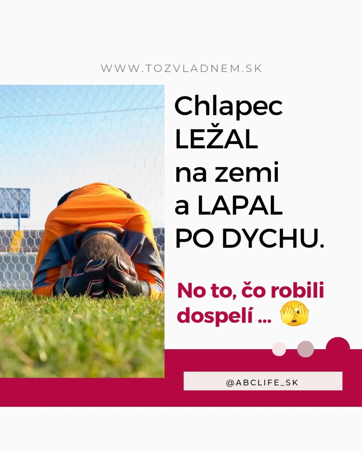 "V&ocirc;bec nech&aacute;pem, ako sa mi podarilo
spacifikovať dospel&yacute;ch,
vr&aacute;tane chlapcovej maminy. 
Na druhej strane ale ch&aacute;pem, 
že v panike a nevedomosti
zareagovali, ako zareagovali."

Uf, keď mi toto Betka vravela,