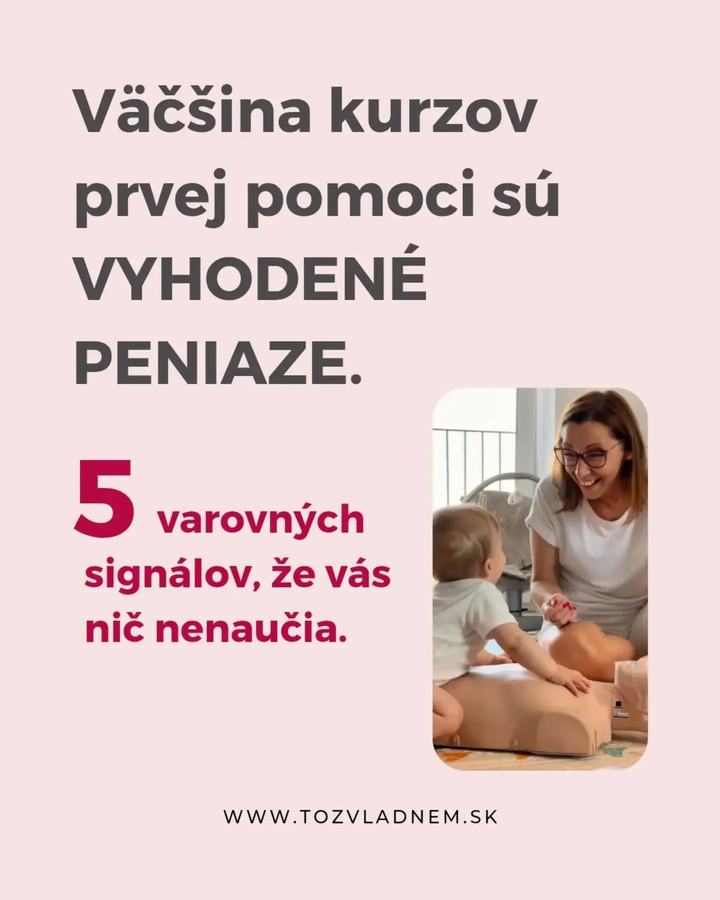 Podľa čoho sa rozhodujete vy
pri v&yacute;bere kurzu prvej pomoci? 

💬 Nap&iacute;&scaron;te mi do koment&aacute;ra.

Pre mnoh&yacute;ch je to cena alebo lokalita.
Ch&aacute;pem to.

❌ Nehľadajte kurz &scaron;t&yacute;lom &ldquo;č&iacute;m viac hod&