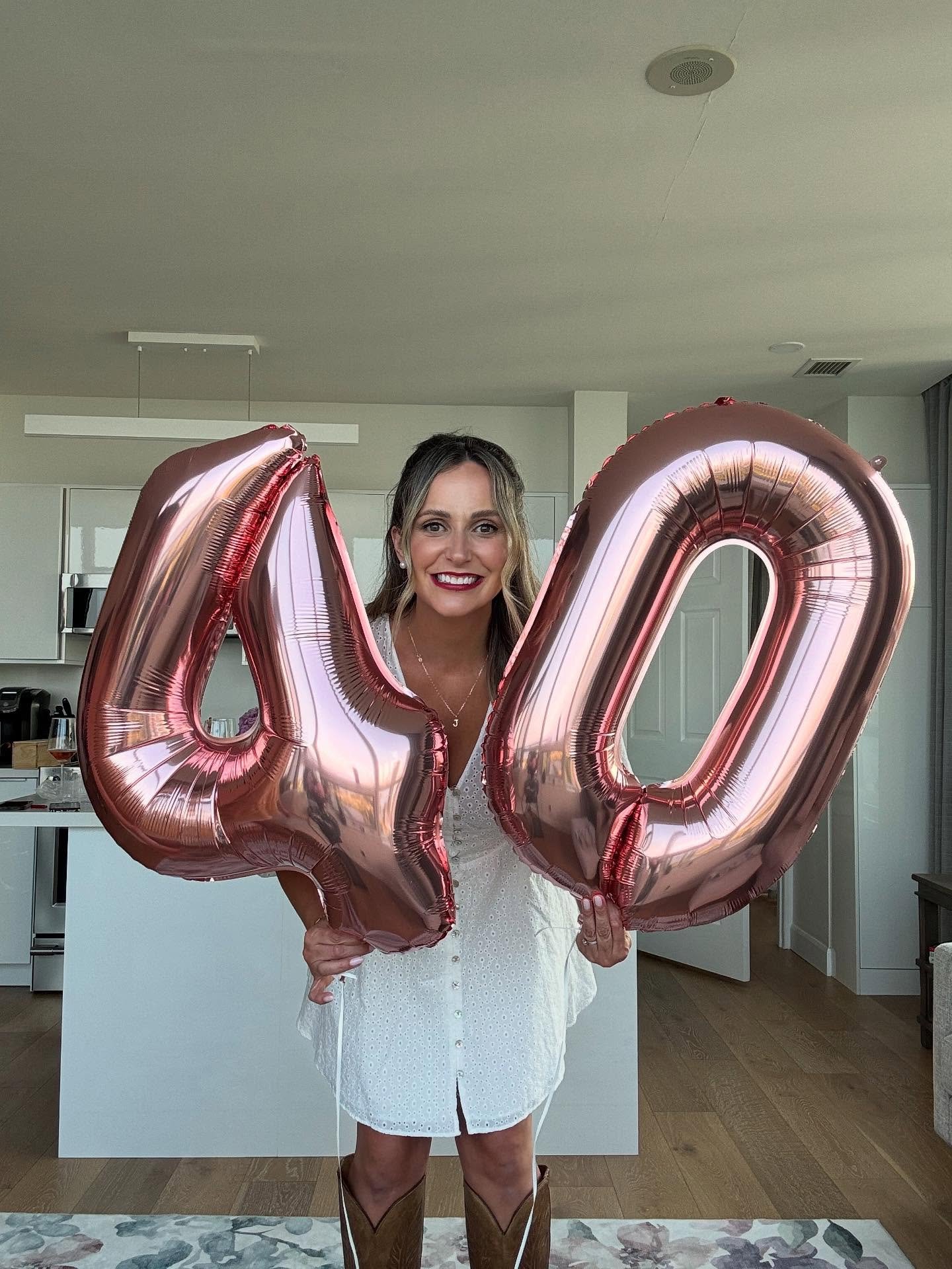 Thank you to everyone for the birthday wishes 💕 I had an amazing time celebrating this milestone birthday with the people I love. Feeling grateful 🙏🏻 and looking forward to what this new decade has in store.