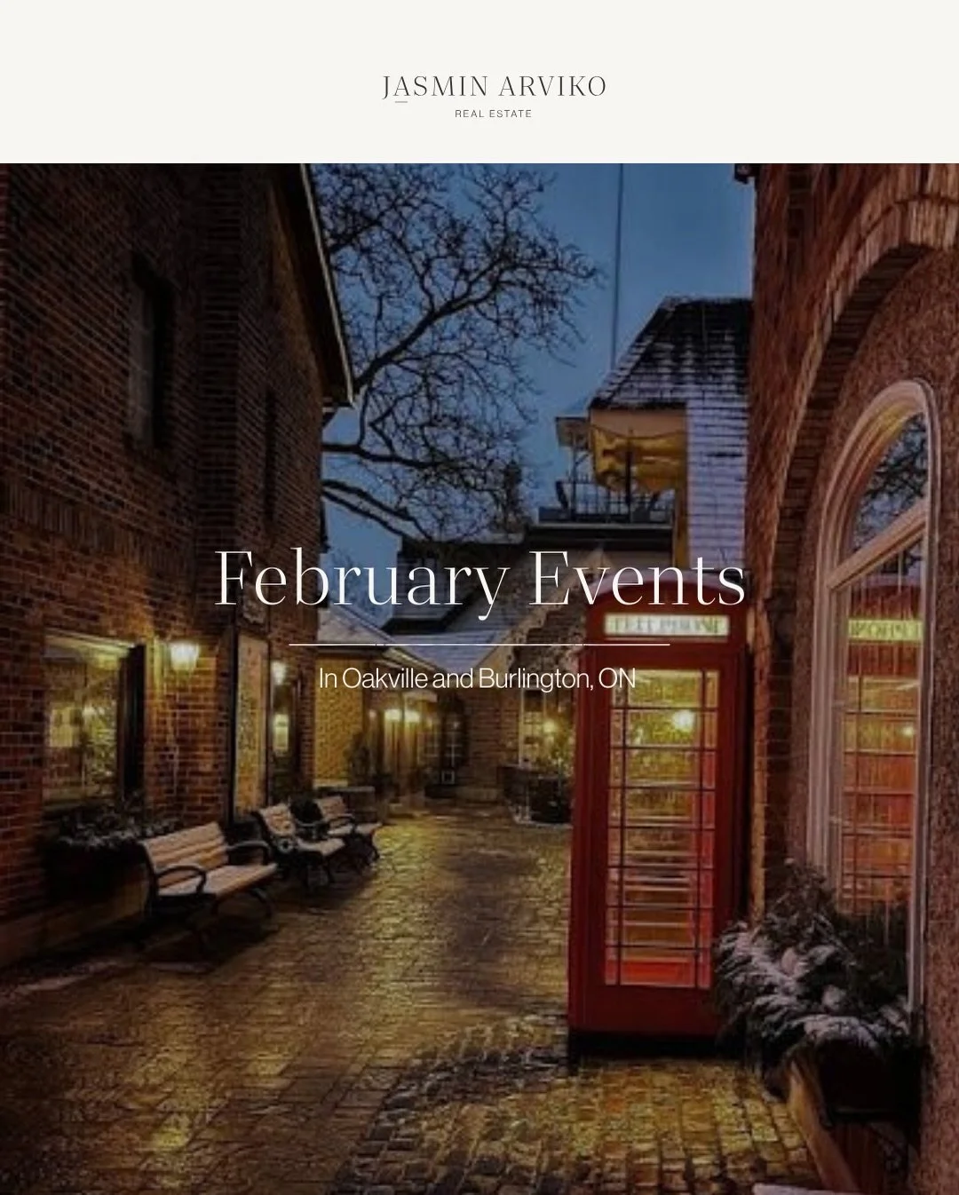 &hearts;️ February in Oakville and Burlington invites a different pace &hearts;️

Time spent locally, evenings out, weekends with family, and small plans that add up to meaningful moments.

With Valentine&rsquo;s Day and Family Day both on the calend