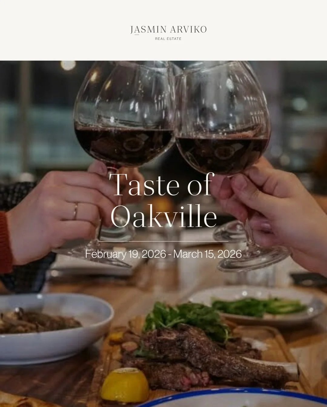 Taste of Oakville 🍽️ 

Consider this your running list for date nights, birthdays, client dinners, or &ldquo;where should we go?&rdquo; texts.

Save this for later, and send it to the friend who always makes the reservations.

#oakvilleontario #oakv