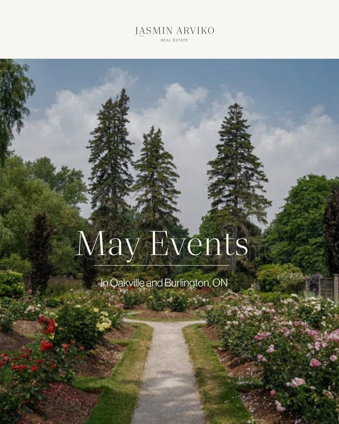 Looking for things to do in Burlington, Oakville, and across Halton this May? 

From Mother&rsquo;s Day markets 🌷, the Sakura Festival 🌸, spring markets, food truck nights🥡, farmers markets 👩&zwj;🌾, paint nights 🎨, wellness events 💆🏻&zwj;♀️, 