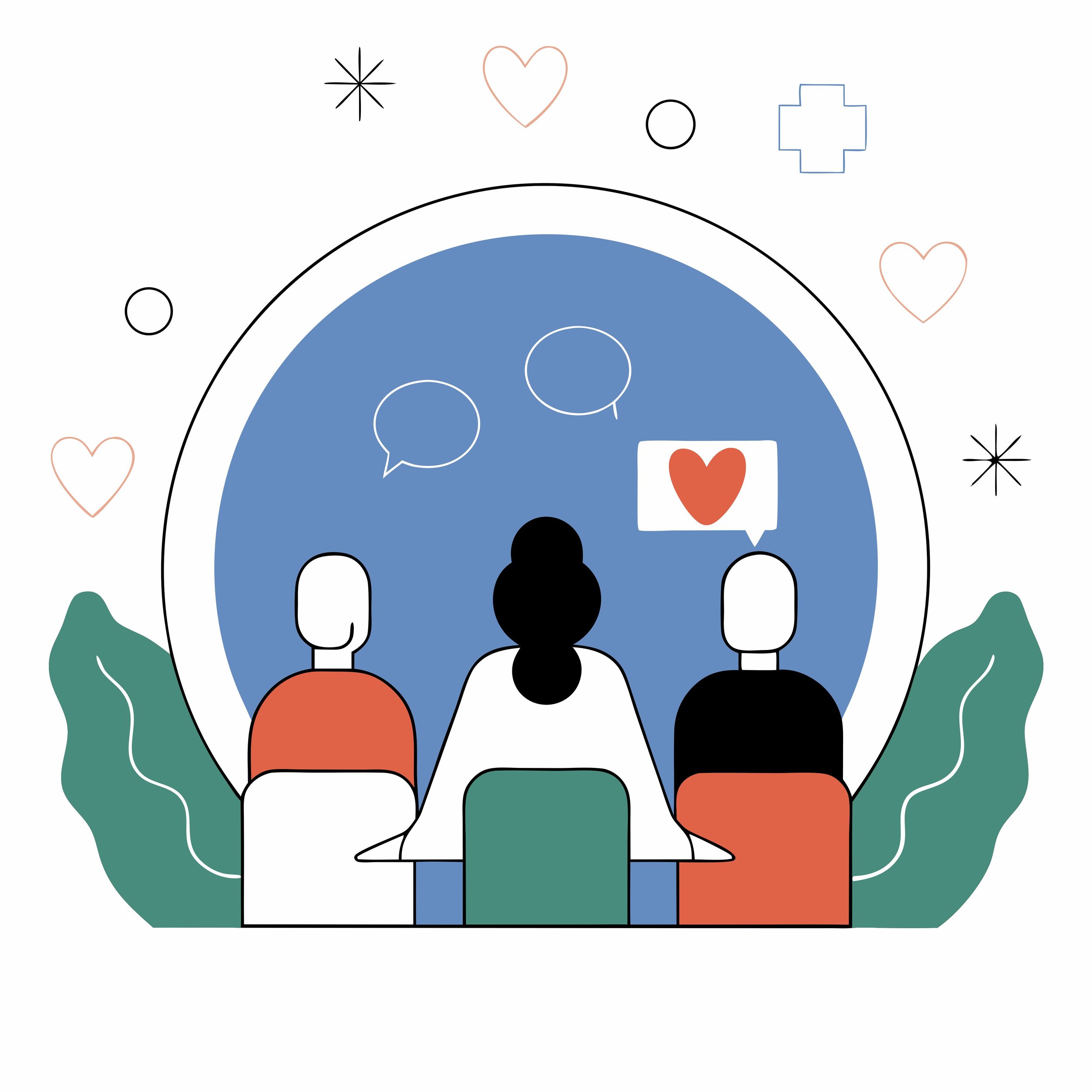 Der Aufbau von Beziehungen, die auf hohem Vertrauen basieren