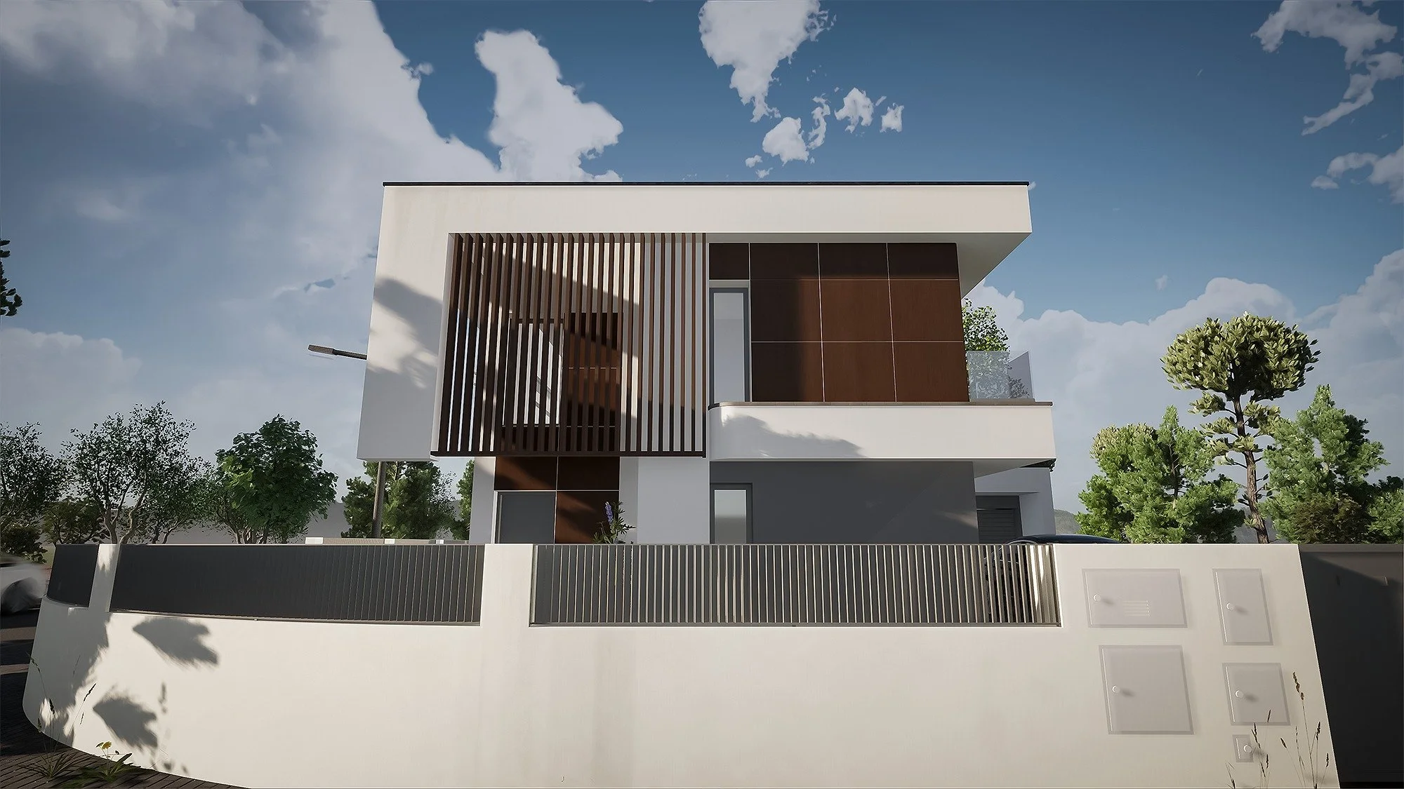 Projeto no portf&oacute;lio ARQ_364 LT88 Brejos de Azeit&atilde;o, Set&uacute;bal.
Moradia com garagem e piscina #logikevidence #logikevidencearquitetura
.
#architecture #archilovers #design #architecturaldesign #modernarchitecture #interiordesign #u
