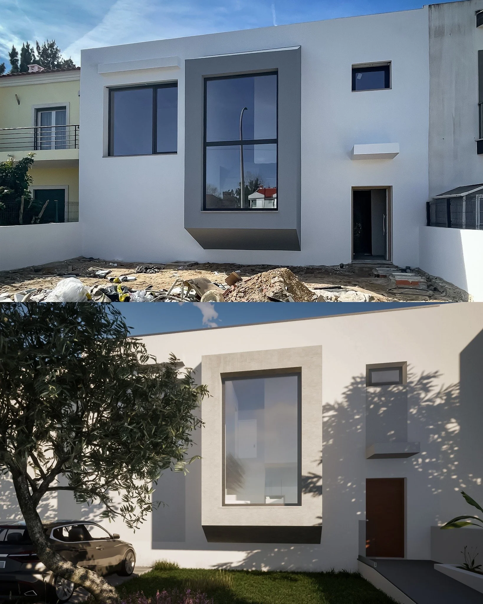 Render vs obra 🏗
#logikevidence #logikevidencearquitetura #azeit&atilde;o #constru&ccedil;&atilde;o