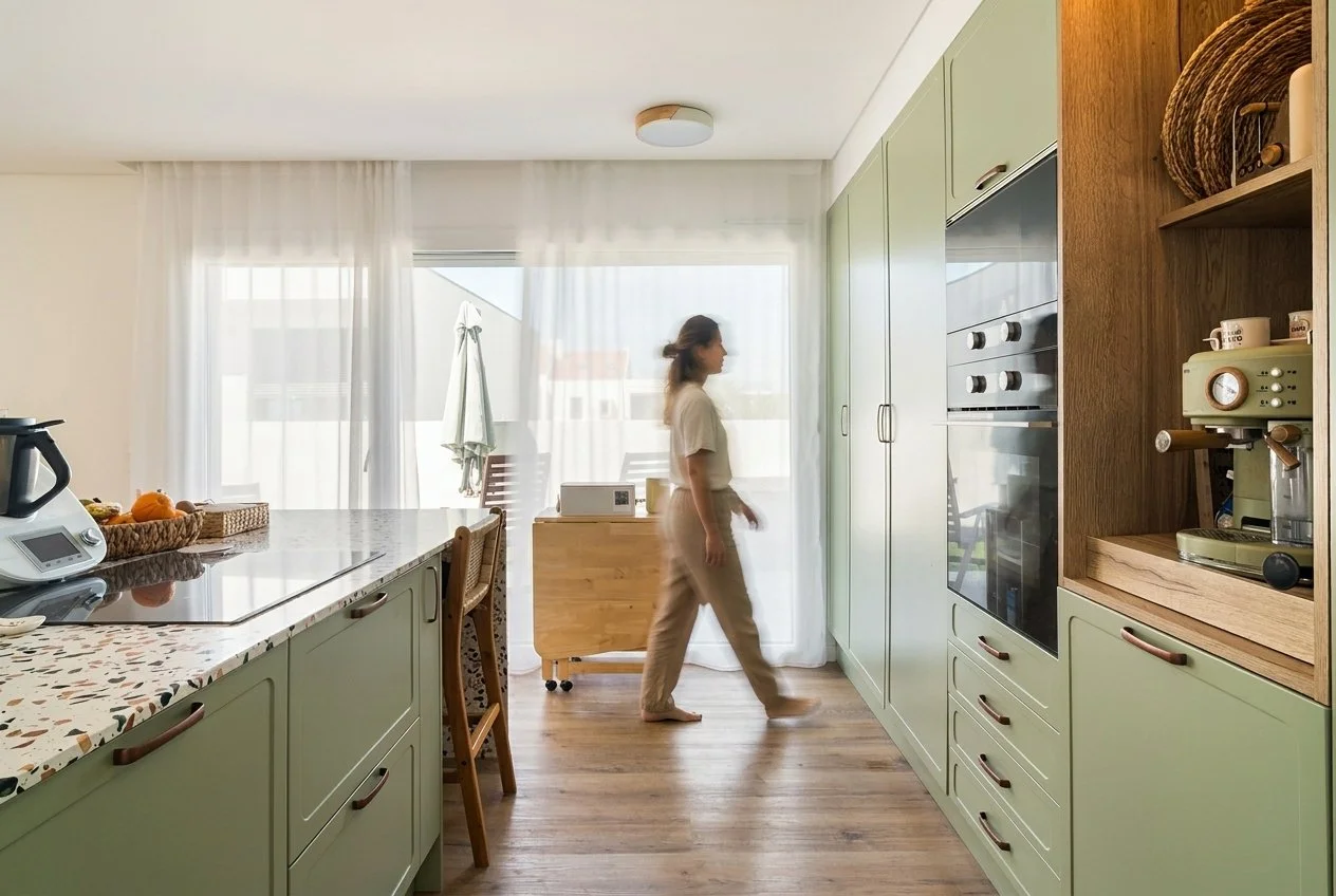 Cor como bem-estar 🙌 #logikevidence #logikevidencearquitetura 
.
.
.
#kitchen #arquitetura #logik #quintadagenovesa #almada #arquiteturaalmada