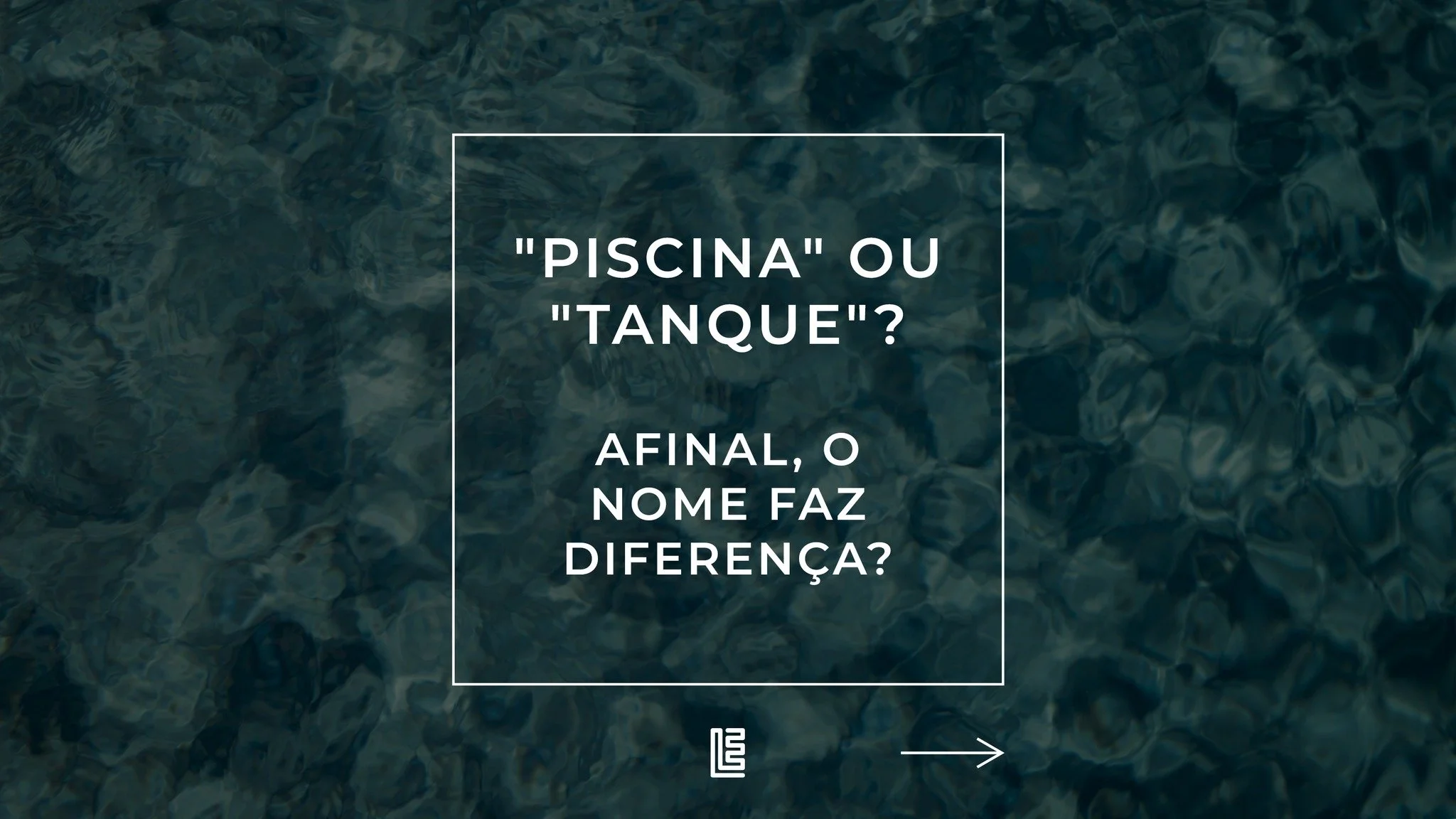 "Piscina" ou "Tanque"? 🧐

Em urbanismo, o enquadramento de uma interven&ccedil;&atilde;o n&atilde;o depende do nome que lhe &eacute; atribu&iacute;do, mas das suas caracter&iacute;sticas, da legisla&ccedil;&atilde;o aplic&aacute;