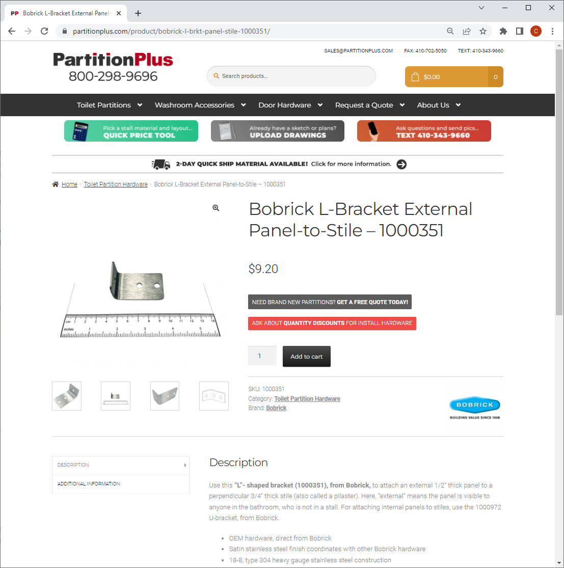 Communicating a sense of scale was an important goal when photographing items for sale.