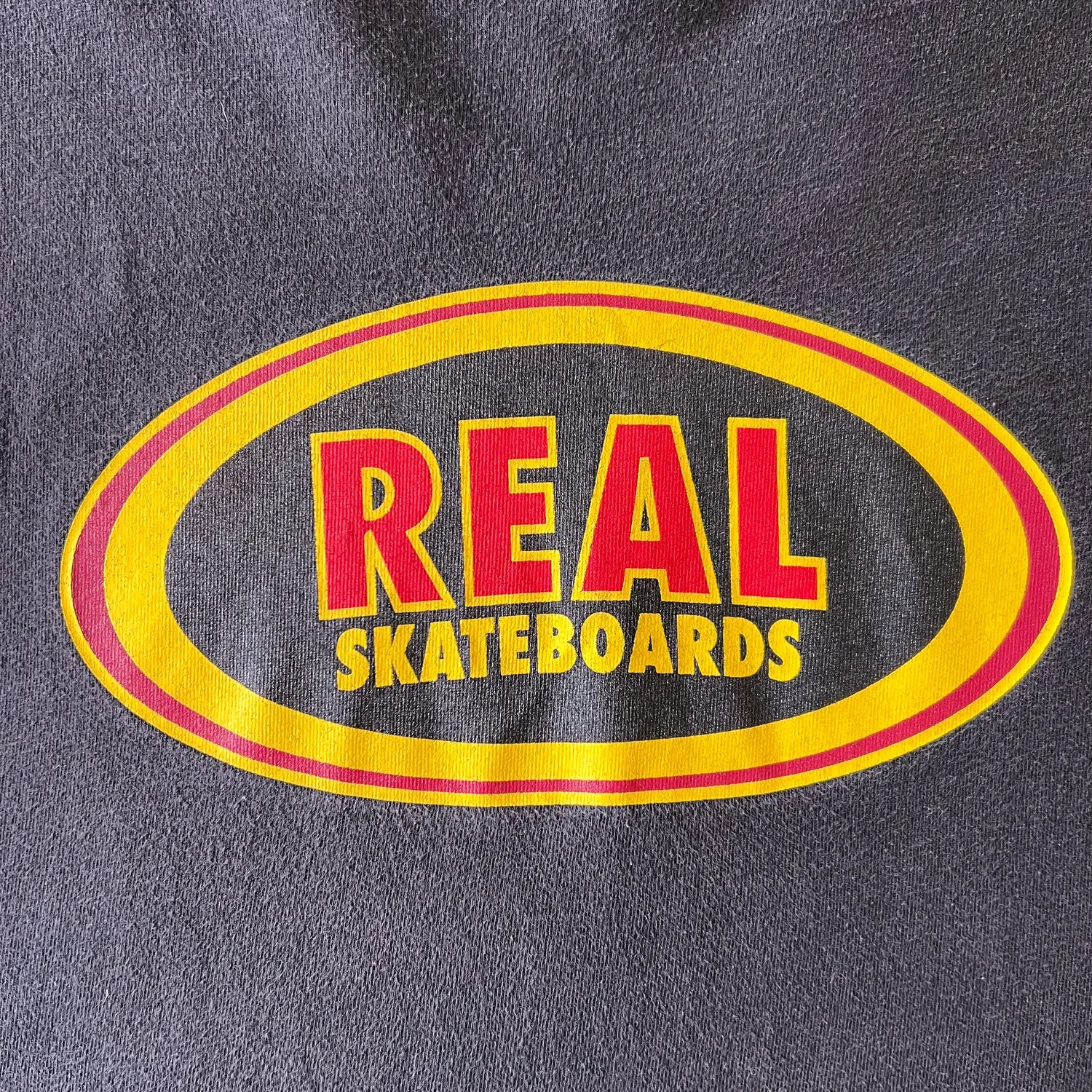 90s Real Skateboards Oval logo Long Sleeve — PALLBEARER | Dealer 