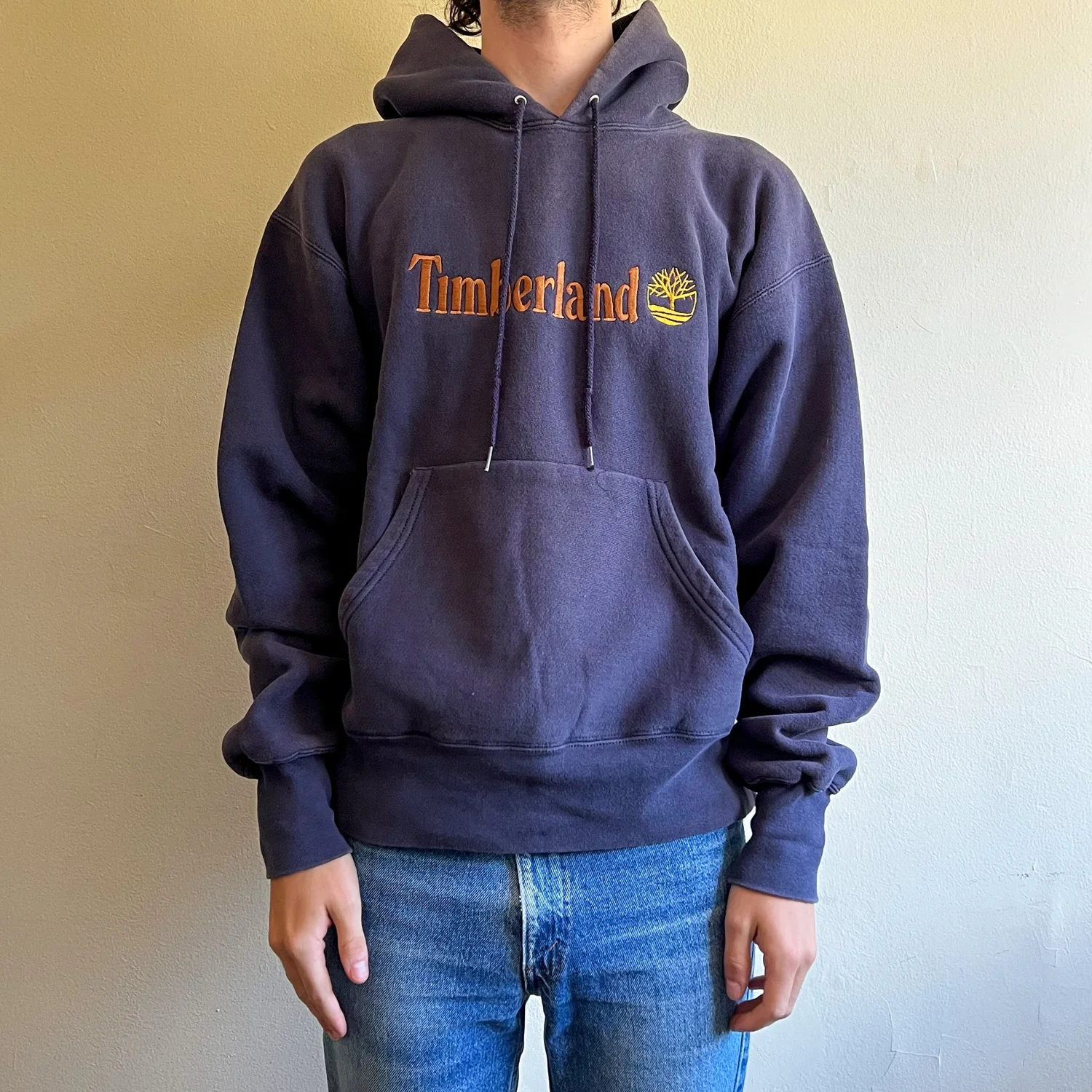 90s Timberland Embroidered Heavyweight Hoodie — PALLBEARER 