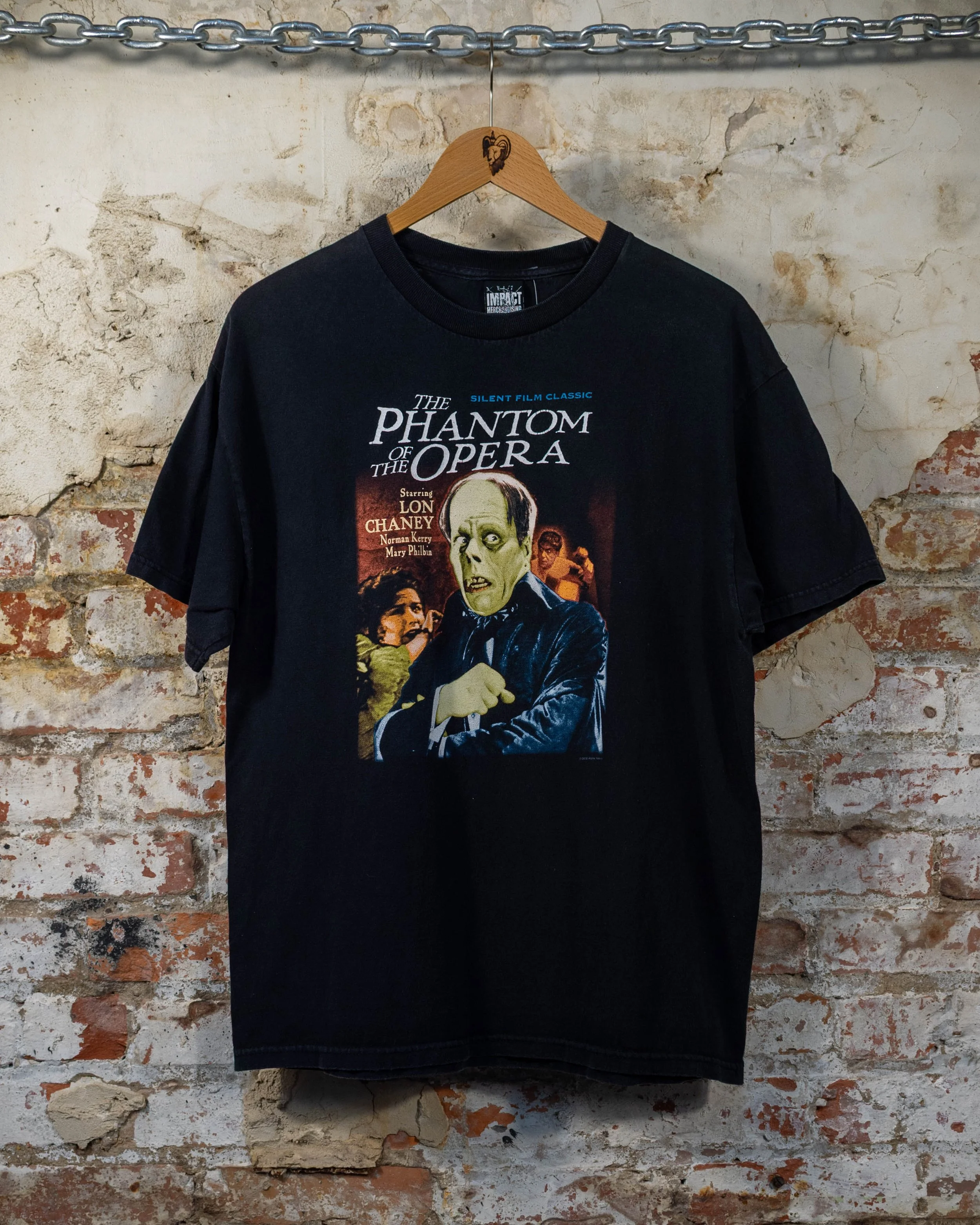 2002 The Phantom Of The Opera Lon Chaney Film Poster T-Shirt