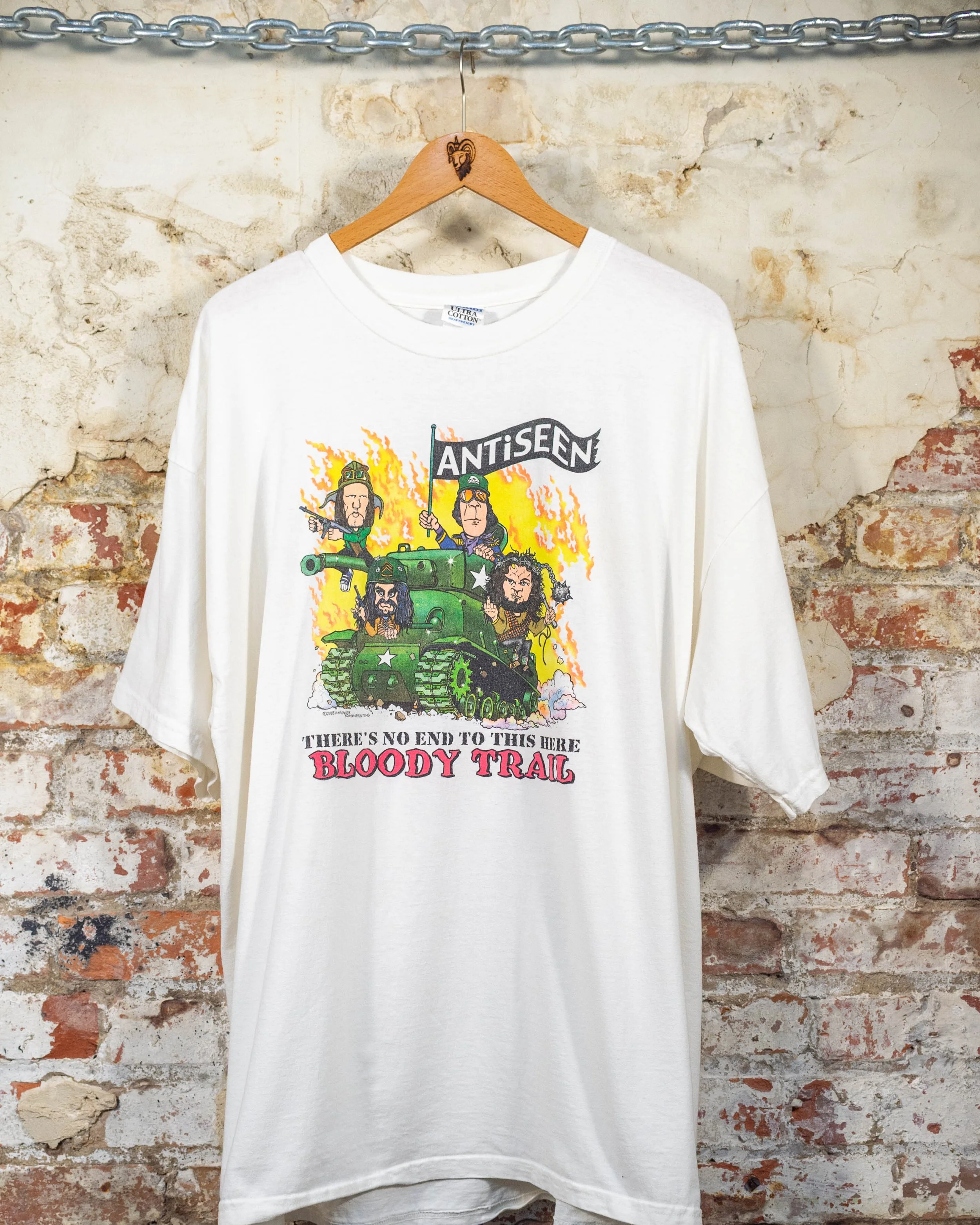2003 Antiseen There's No End To This Here Bloody Trail T-Shirt
