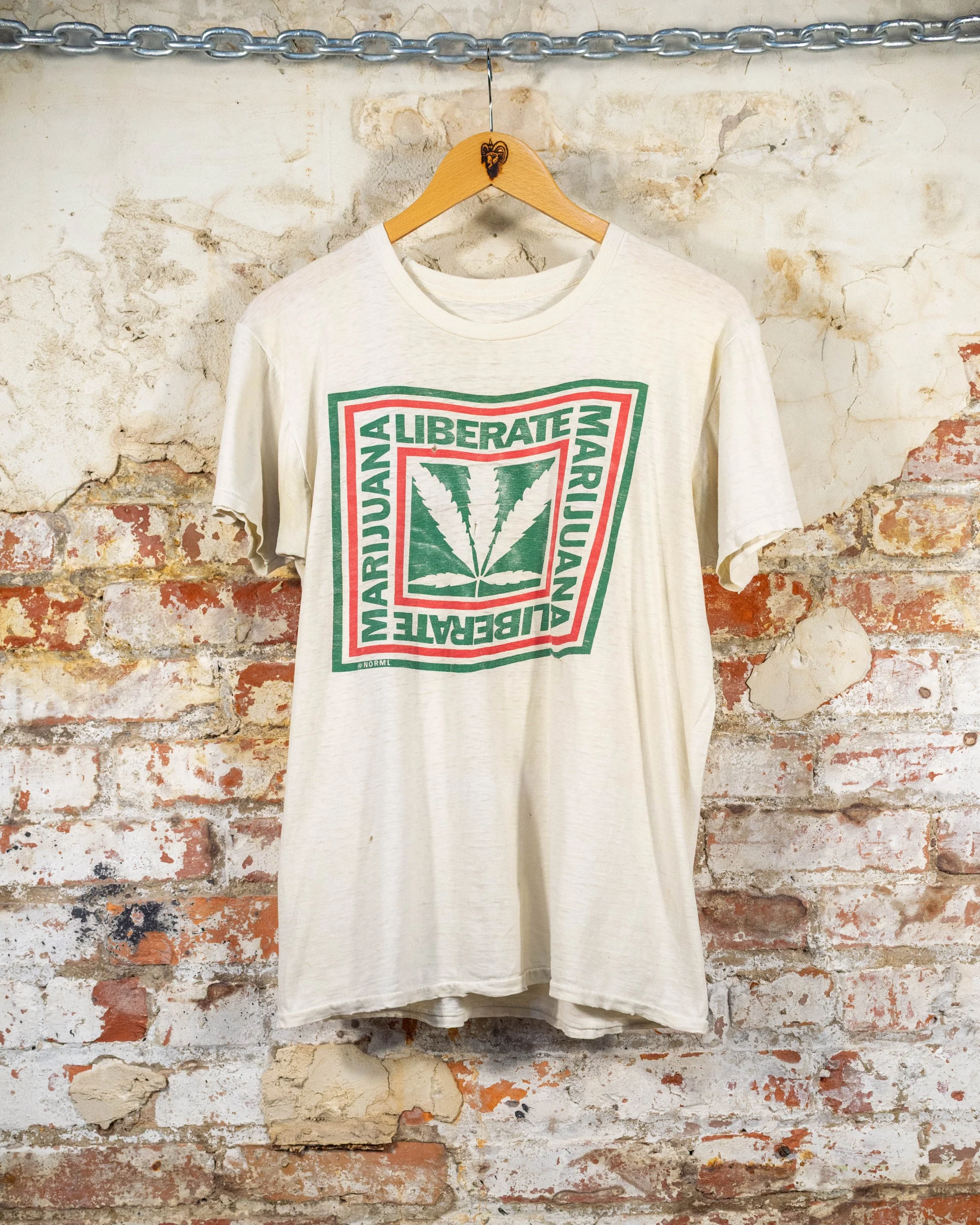 70s NORML Liberate Marijuana T-Shirt