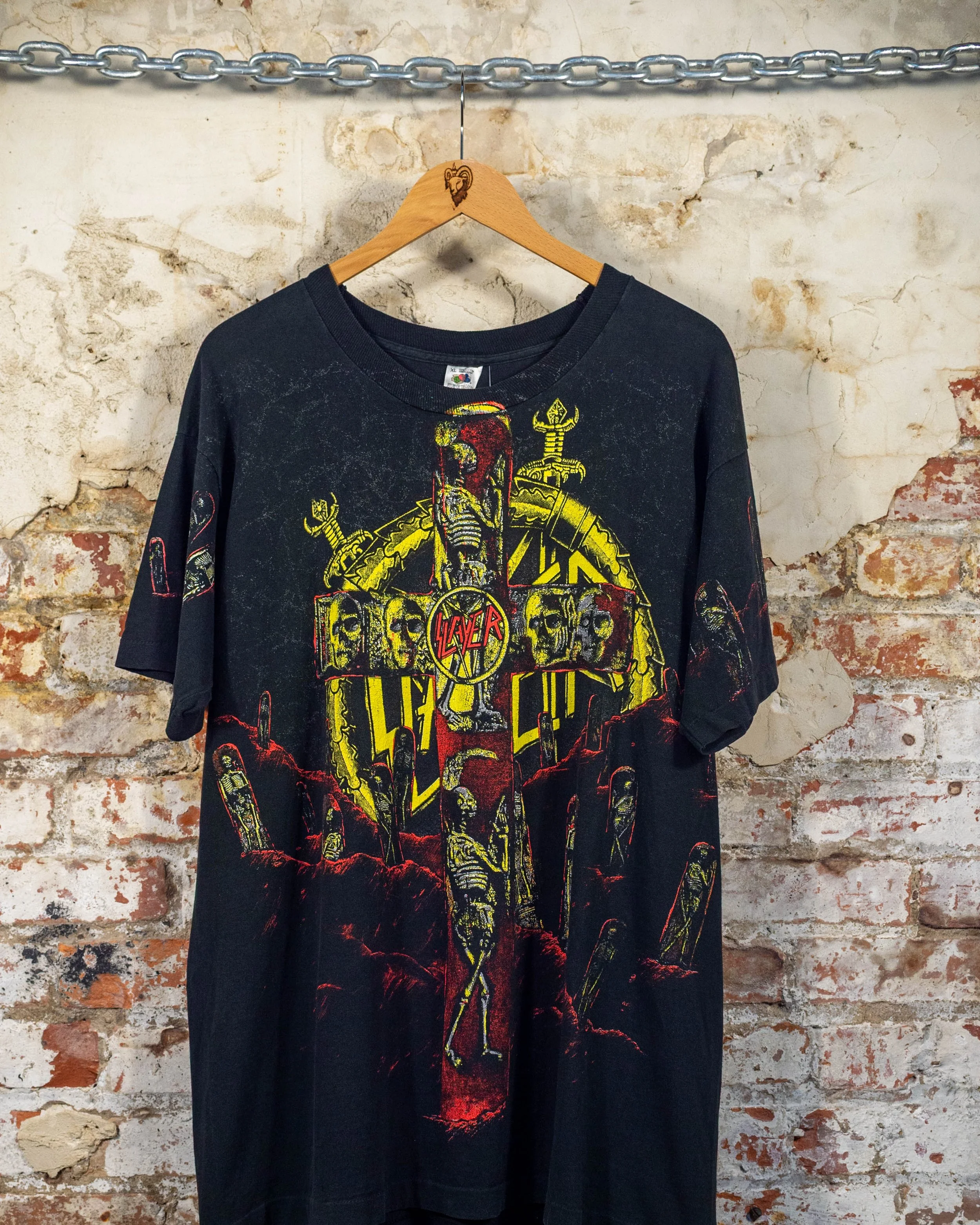 1991 Slayer Seasons In The Abyss Aop T-Shirt