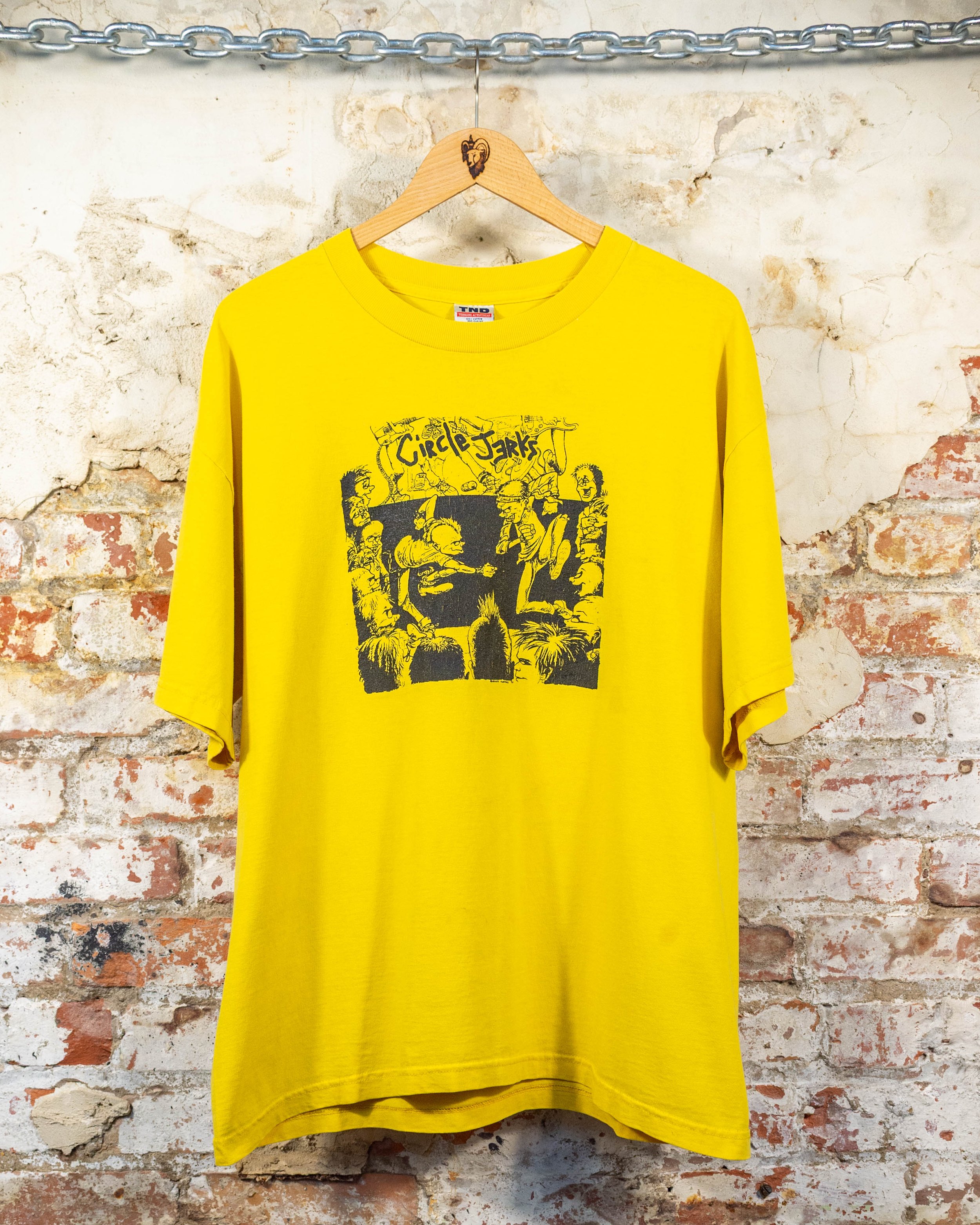 90s Circle Jerks 80s Cartoon Flyer T-Shirt