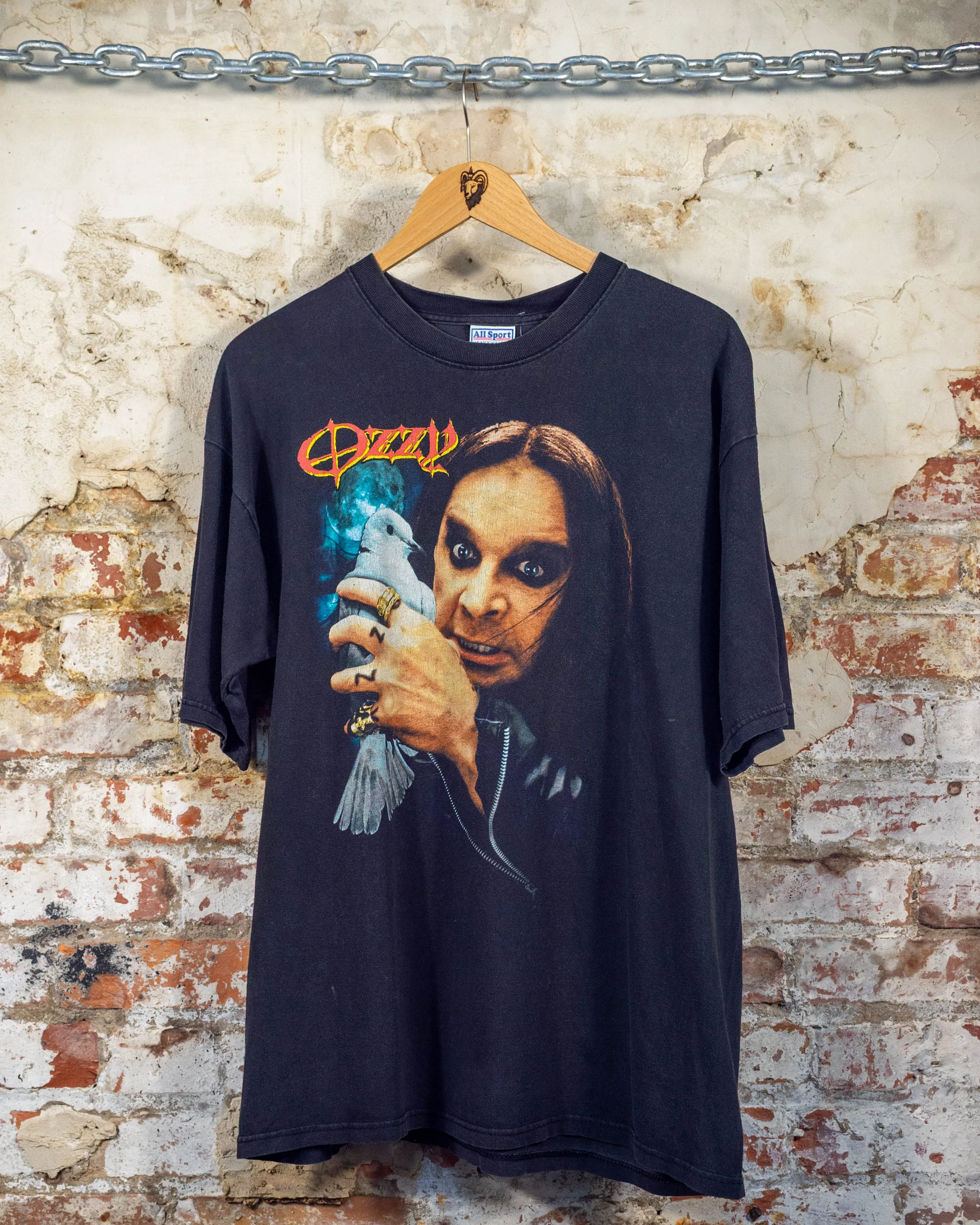 2002 Ozzy Big Head Dove T-Shirt