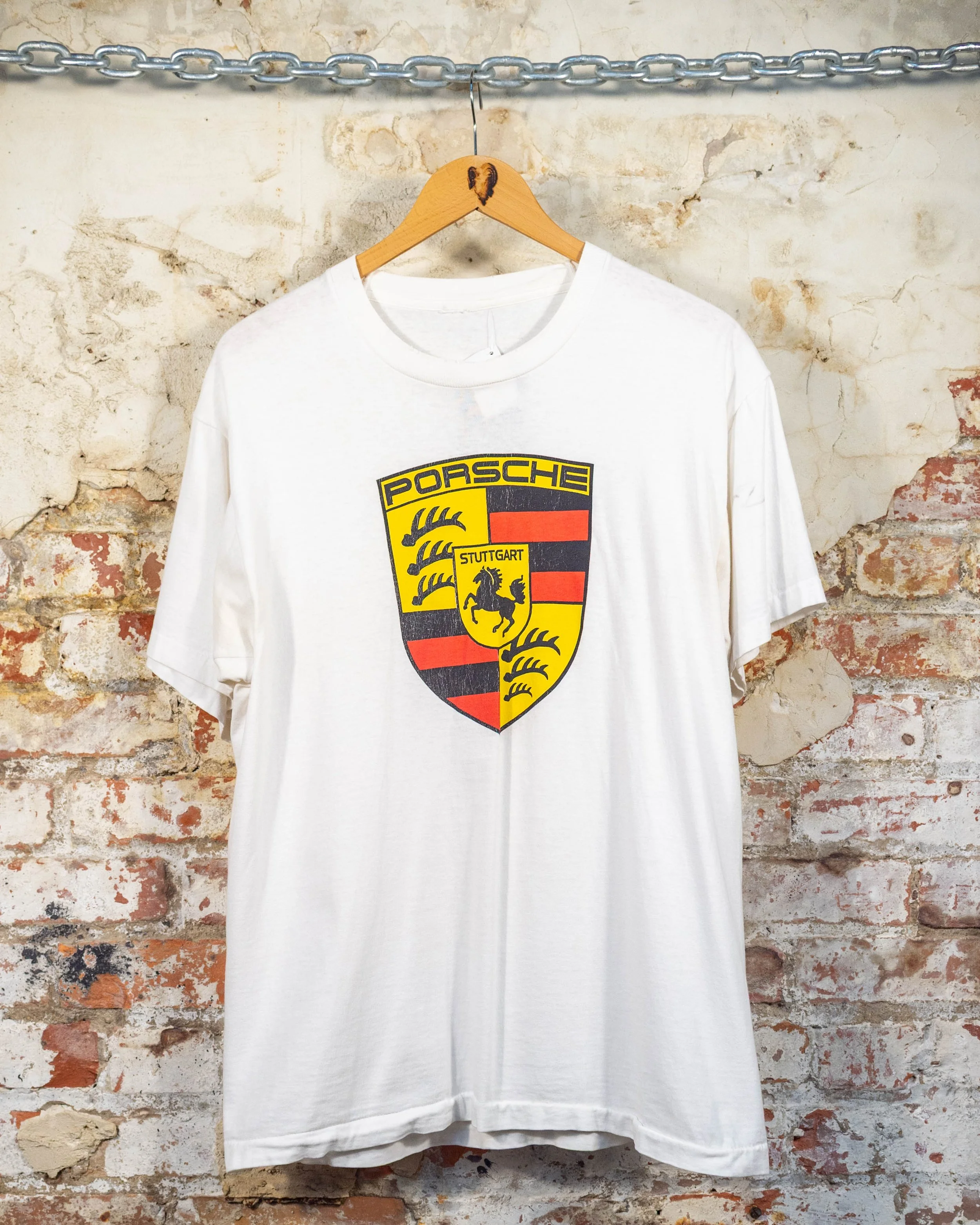 90S Porche Crest Logo T-Shirt