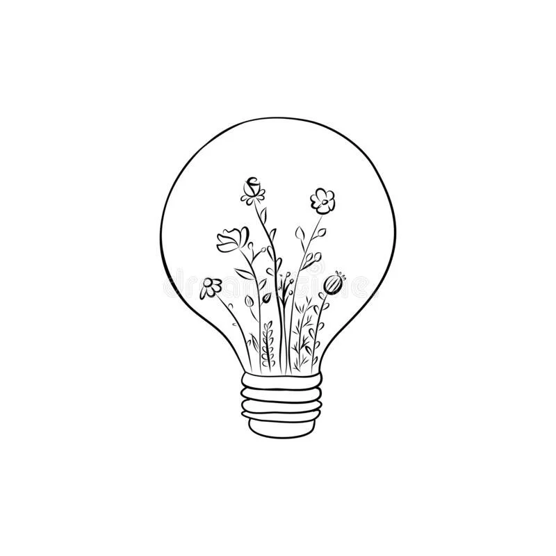 doodle-outline-vector-illustration-lamp-flowers-cute-spring-black-white-line-art-187574737.jpeg