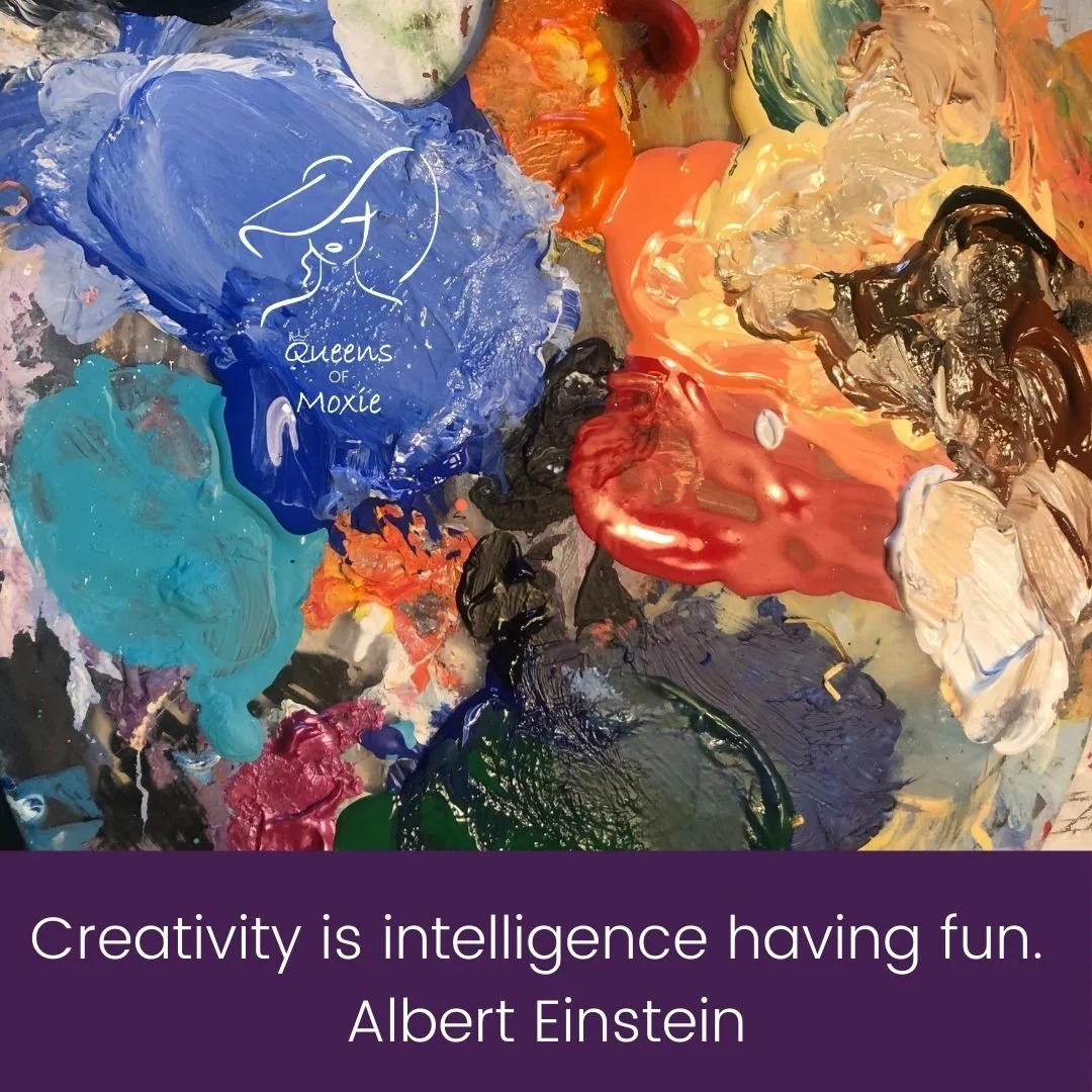 Creativity is intelligence having fun!