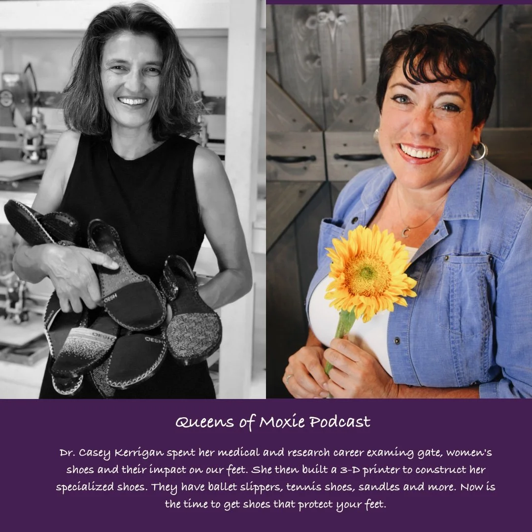 You're wearing the wrong shoes! 