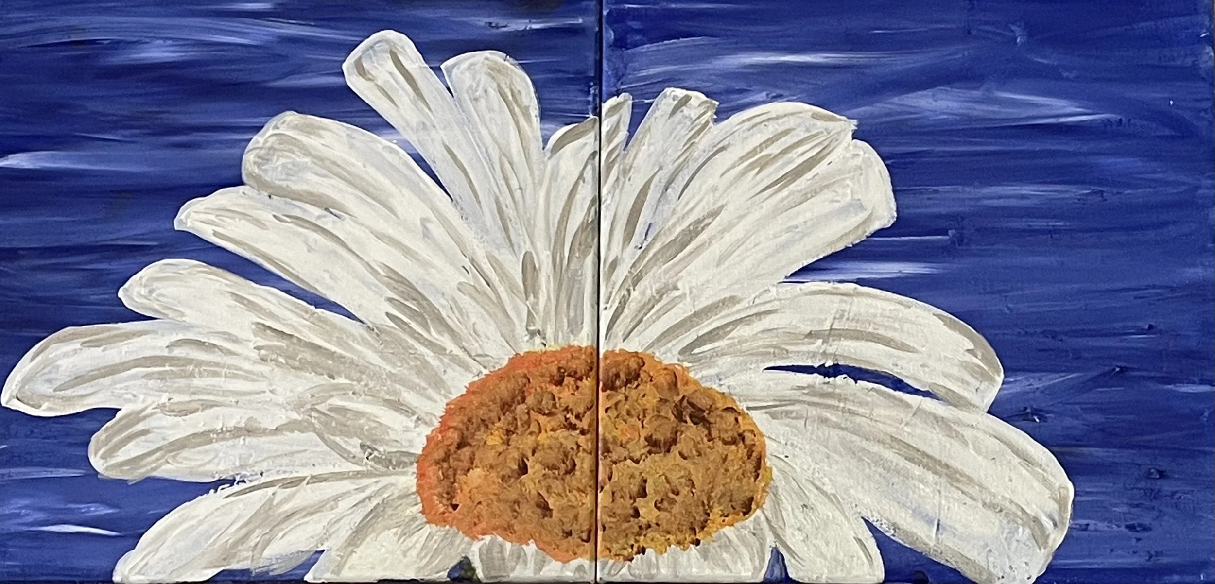 Daisy painting