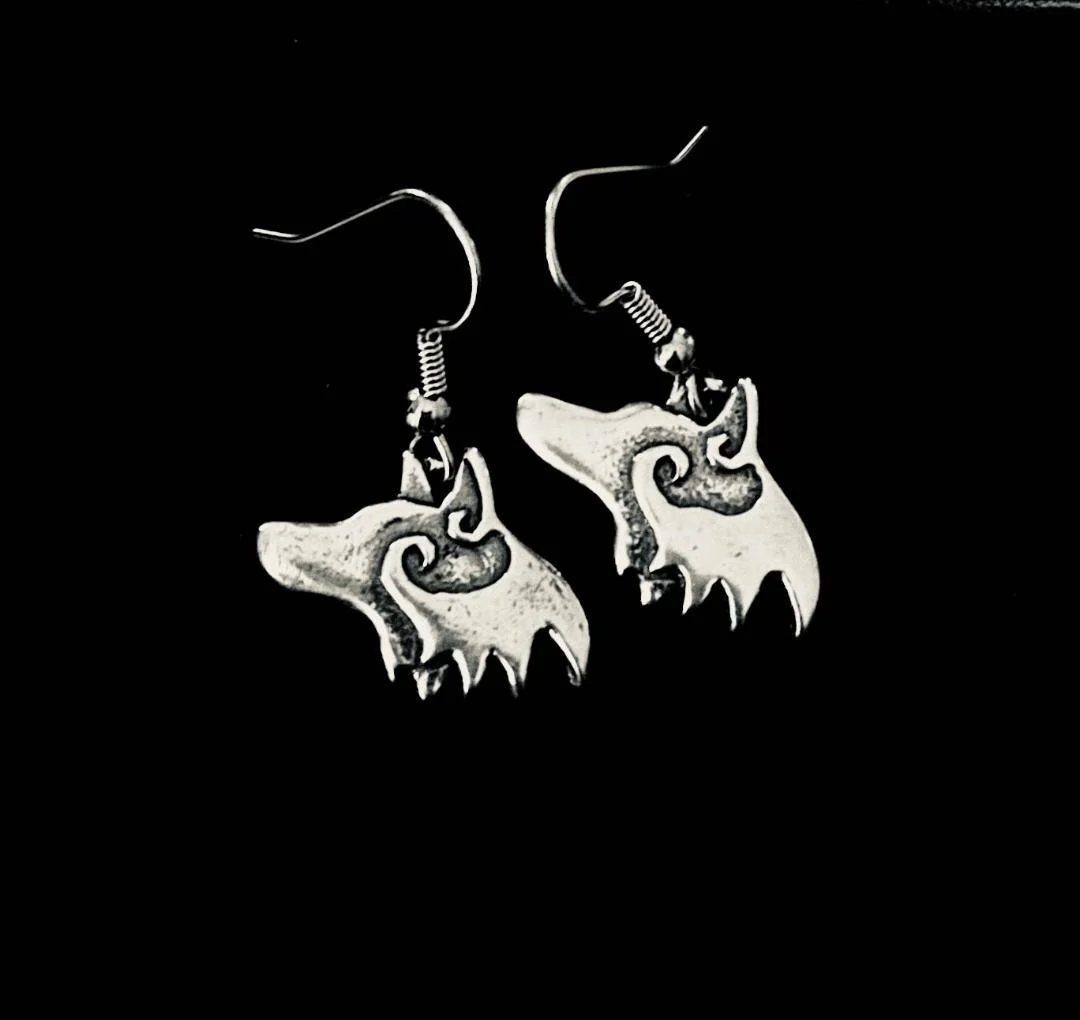 Celtic Border Collie Earrings