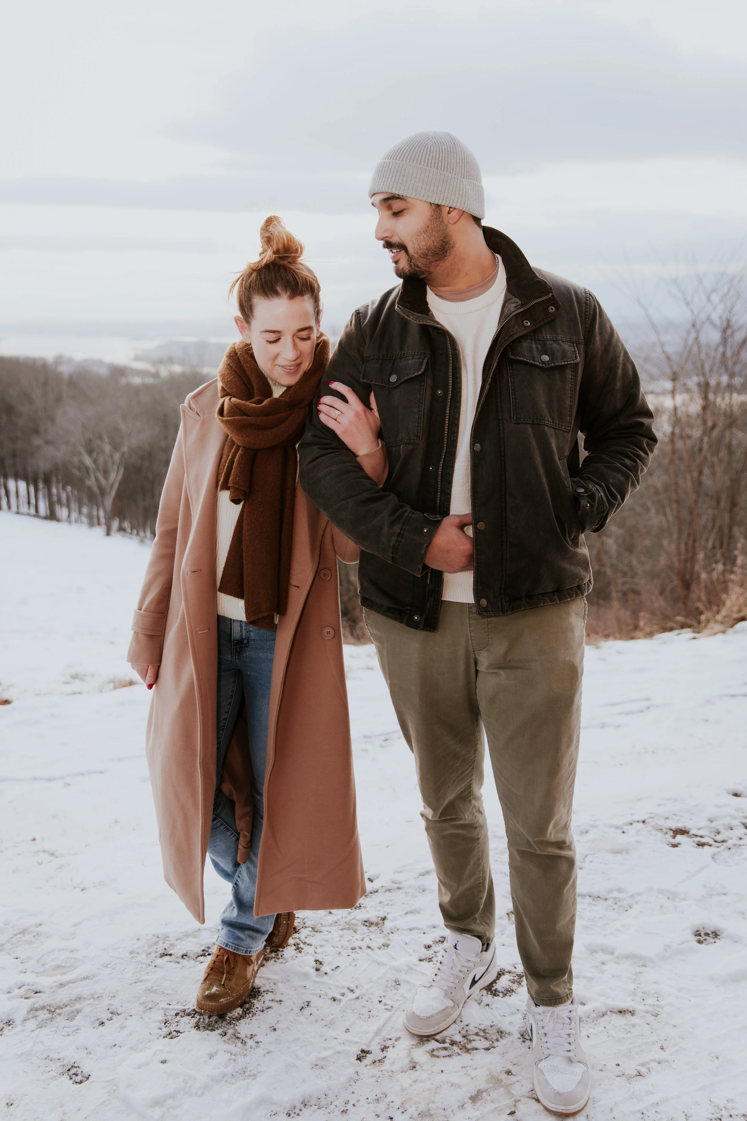 Winter Sunset Proposal over the Hudson River-16.jpg
