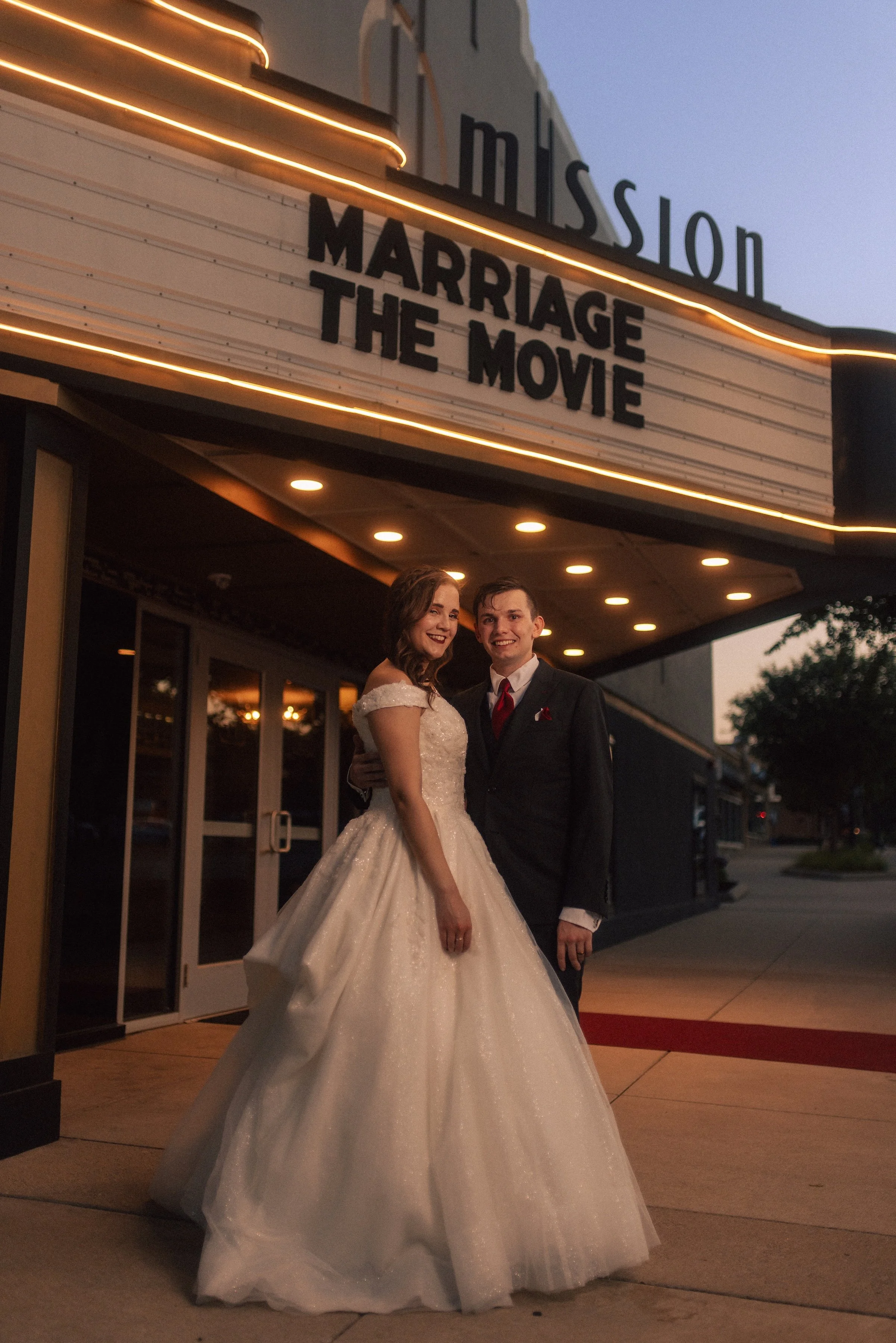 A Wedding That Feels Like a Movie: Mission Theatre in Kansas City