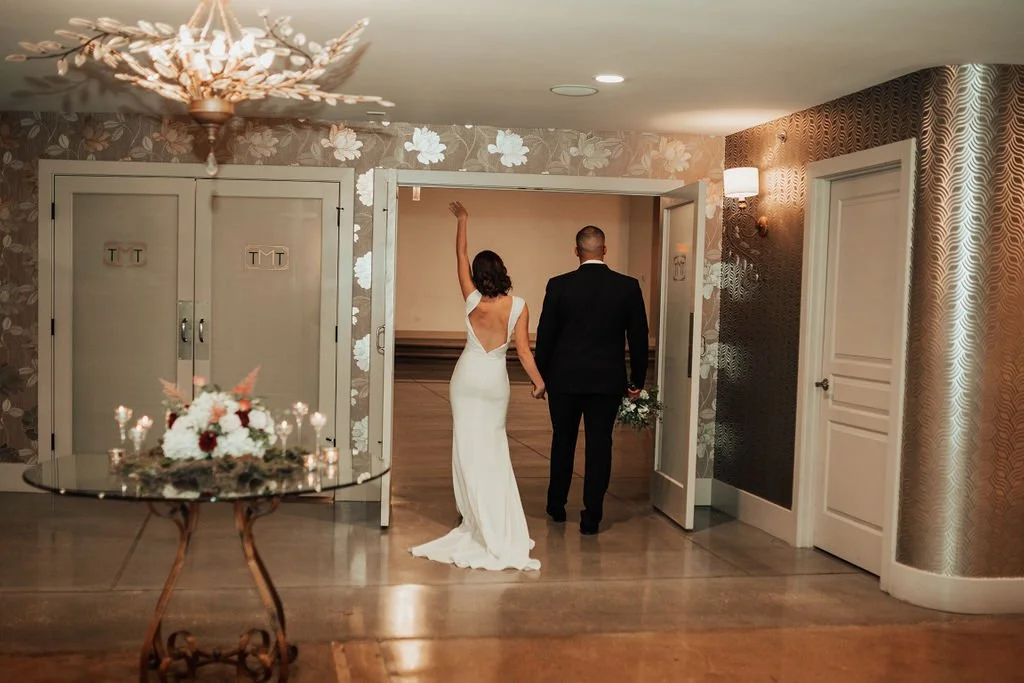 Wedding Entrance at Mission Theatre Kansas City