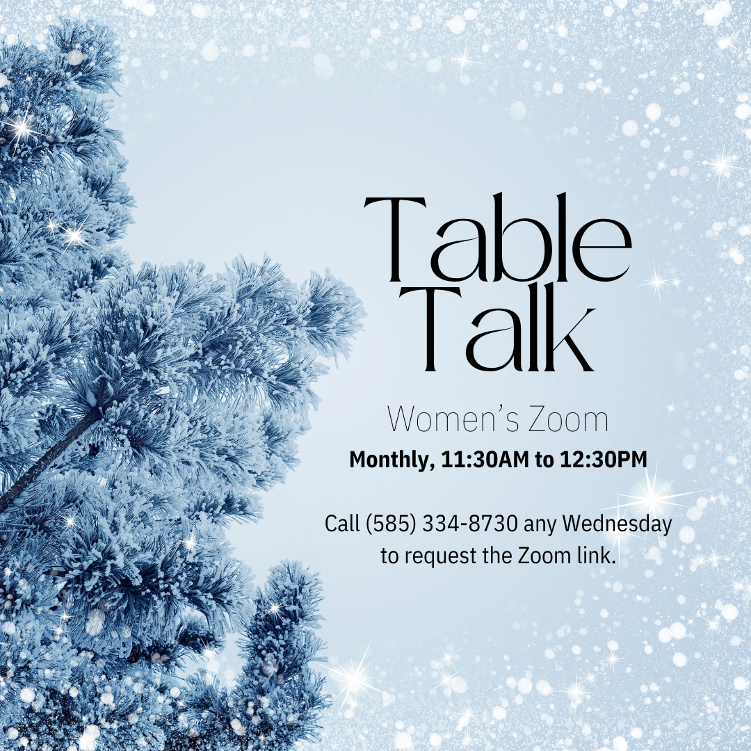 Women's Table Talk Zoom
