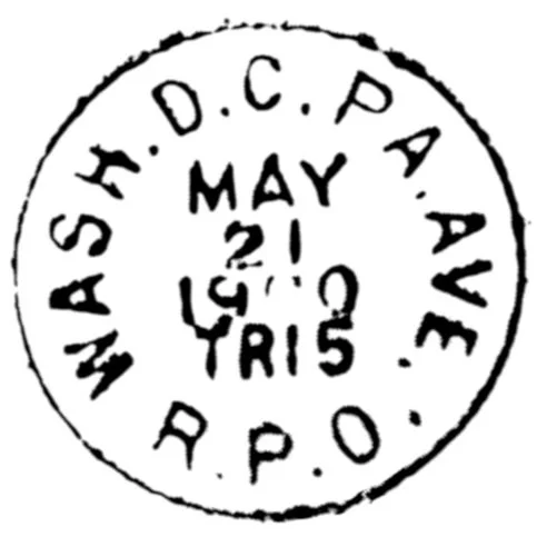 Ruo Postmark National Capital Trolley Museum - Washington, DC