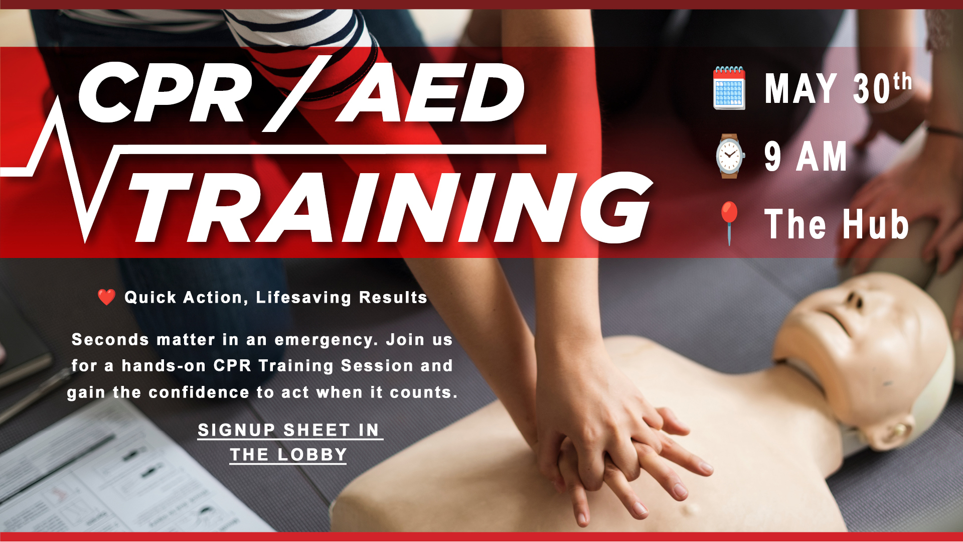 FIRST AID, CPR, AED TRAINING