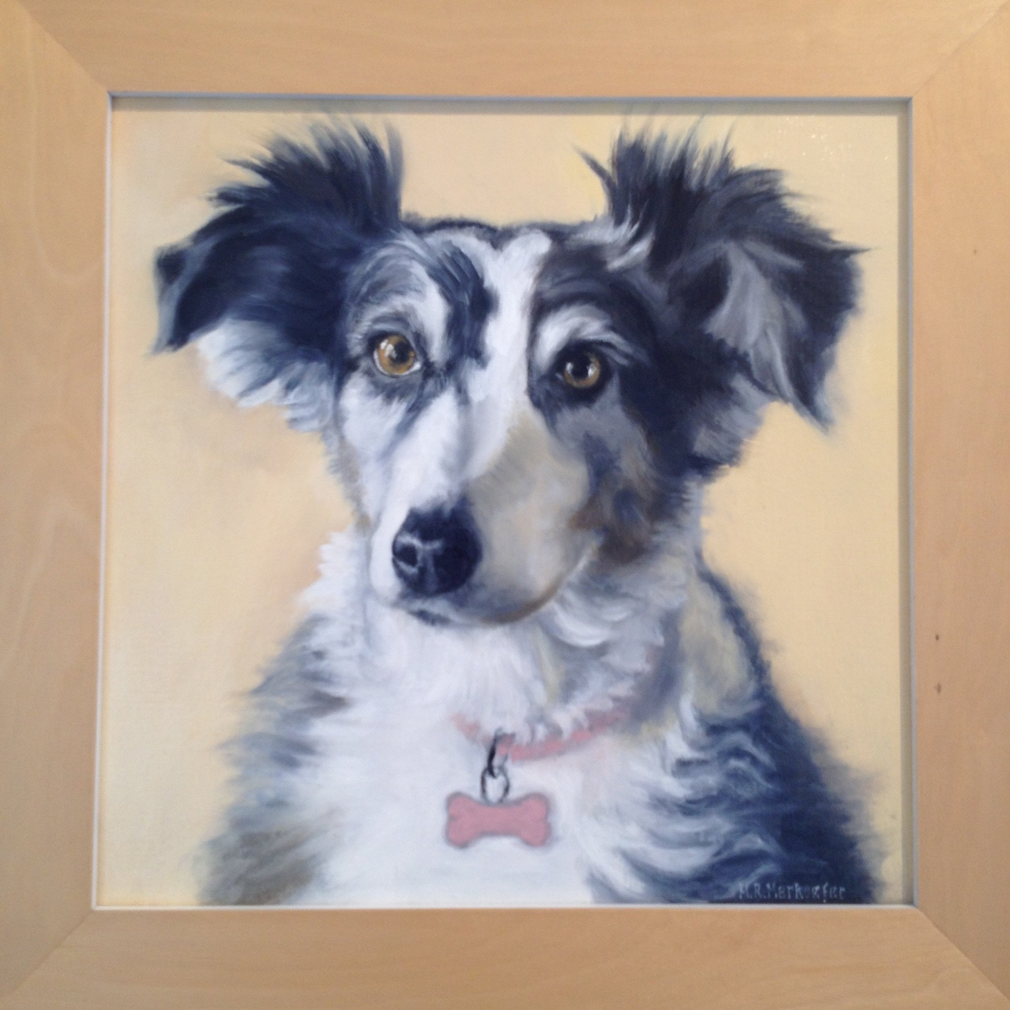Macy, 14" x 14" Oil on canvas - SOLD