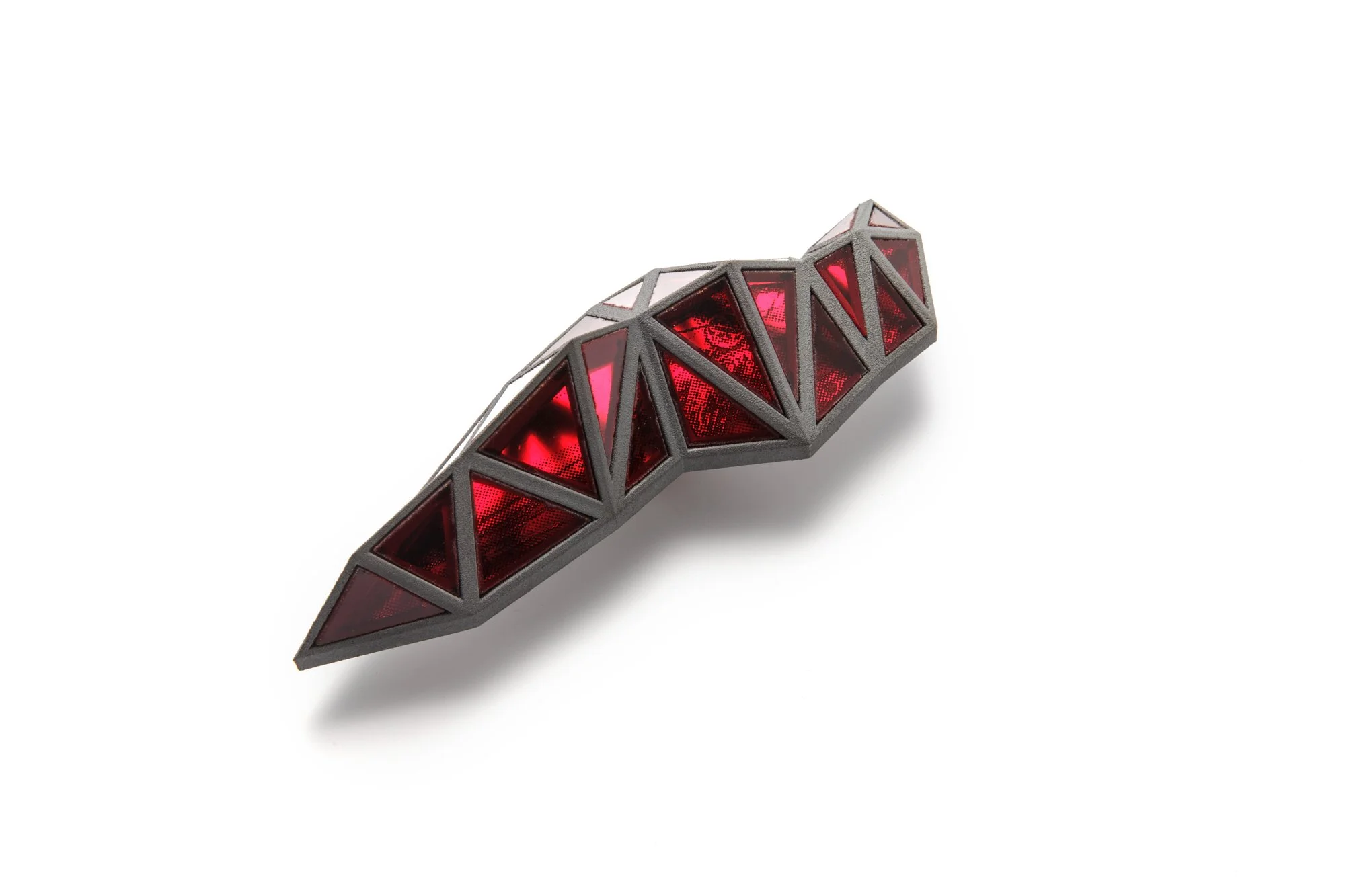 Correction Brooch Red Wing 2021 Silver, steel , glass Height 15 cm.jpg