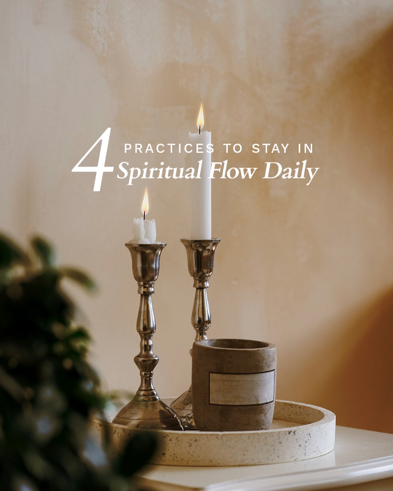Staying in spiritual flow isn&rsquo;t just a moment, it&rsquo;s a lifestyle.

Here are 4 practices to keep you aligned and flowing every day:

1️⃣ Morning meditation - Start with stillness, set your intentions, and call in guidance.
2️⃣ Sacred ritual