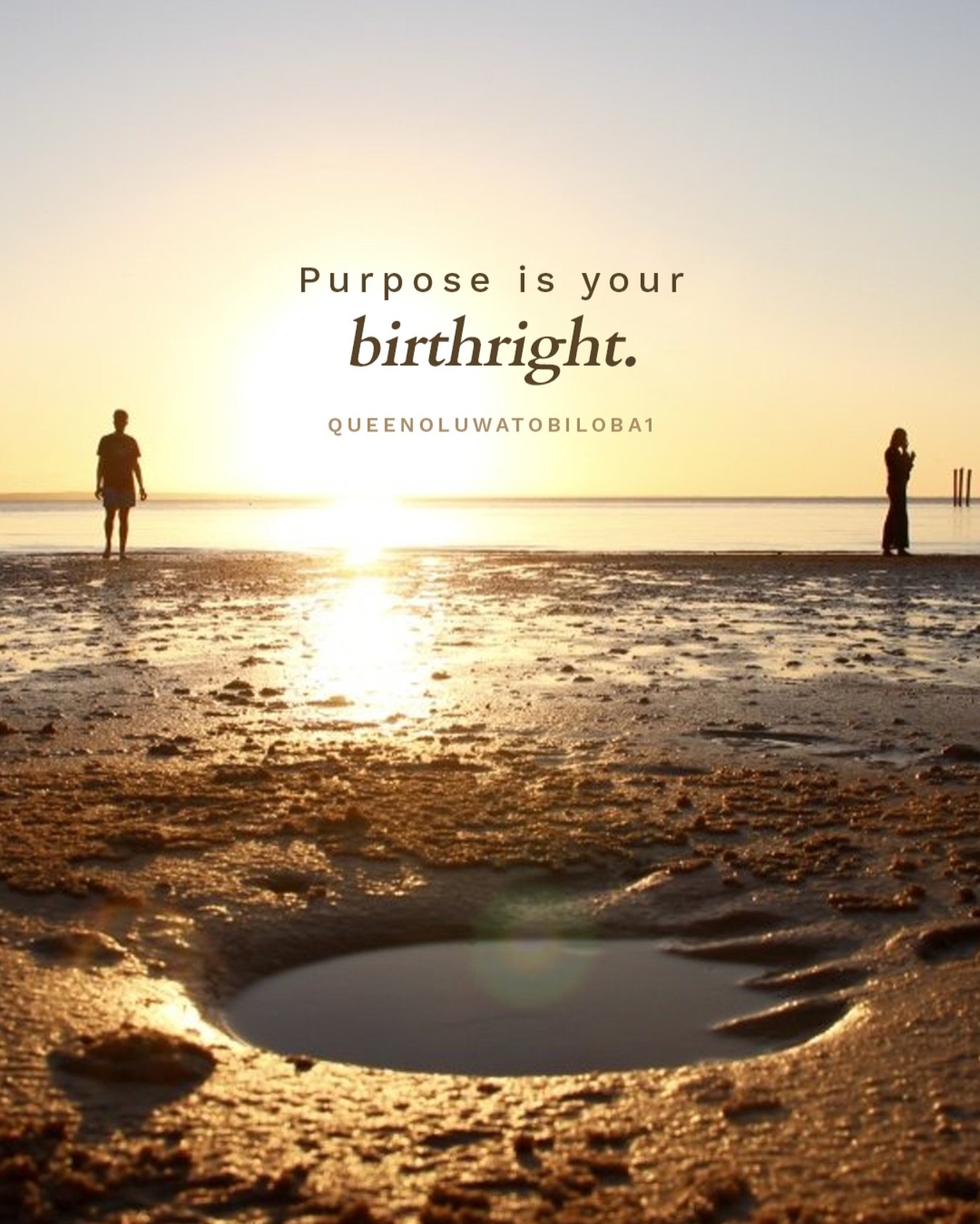 The truth? You were born with a divine mission, a unique calling that only you can fulfill.

You don&rsquo;t need to seek it outside&mdash;you simply need to remember.

Purpose flows through your veins, it whispers in your dreams, and it speaks in th
