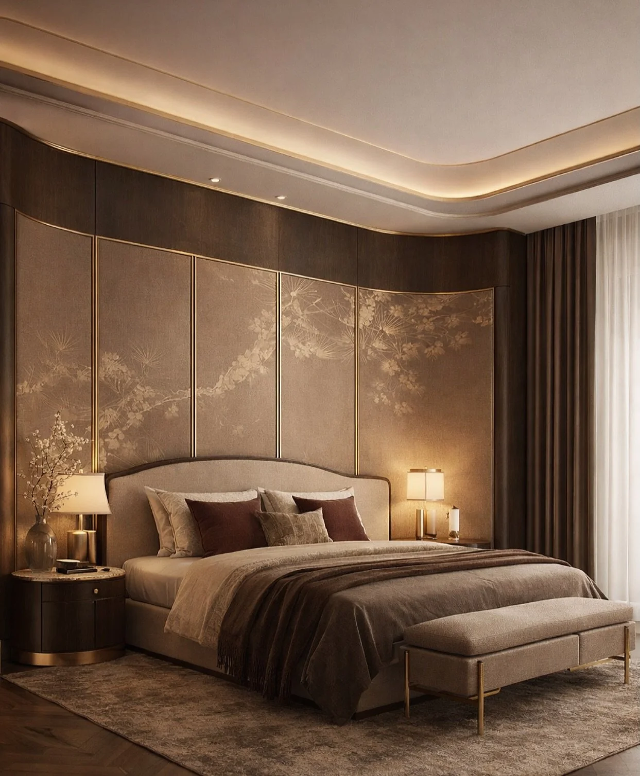 Architecture over ornament.
Timeless over trend.
This room was shaped from the envelope inward, from curvature to millwork to material transitions and lighting.
Nazeli Design Studio

#nazelidesign #designer #interiors #homeinspo #interiordesign